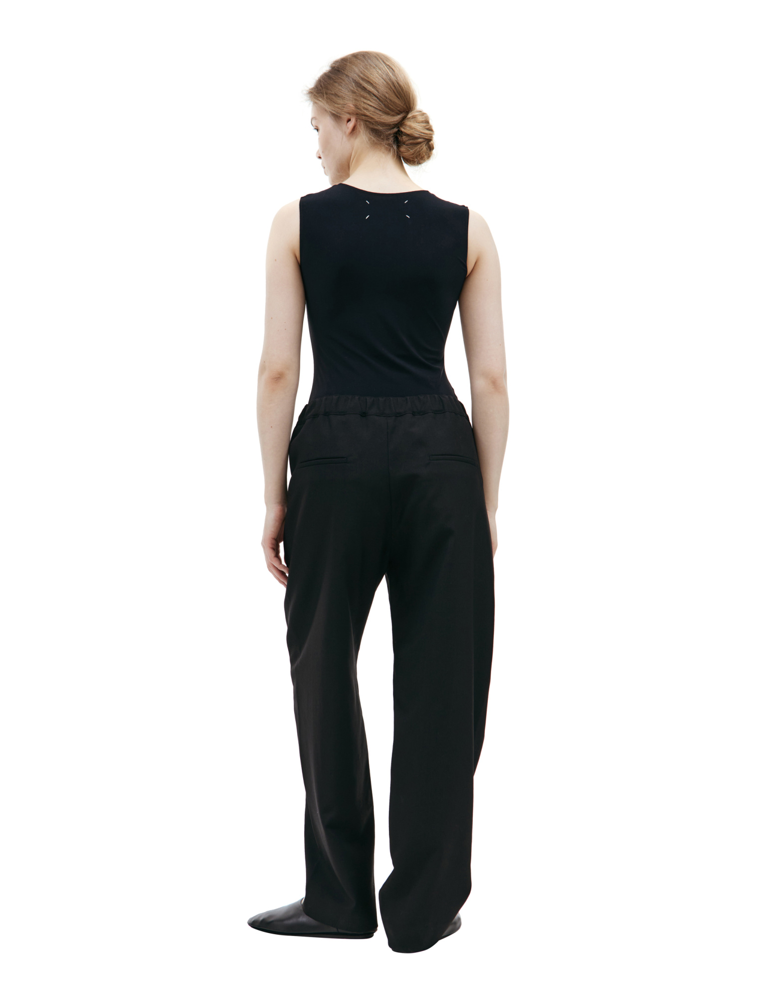 Buy Marni men black straight trousers for $560 online on