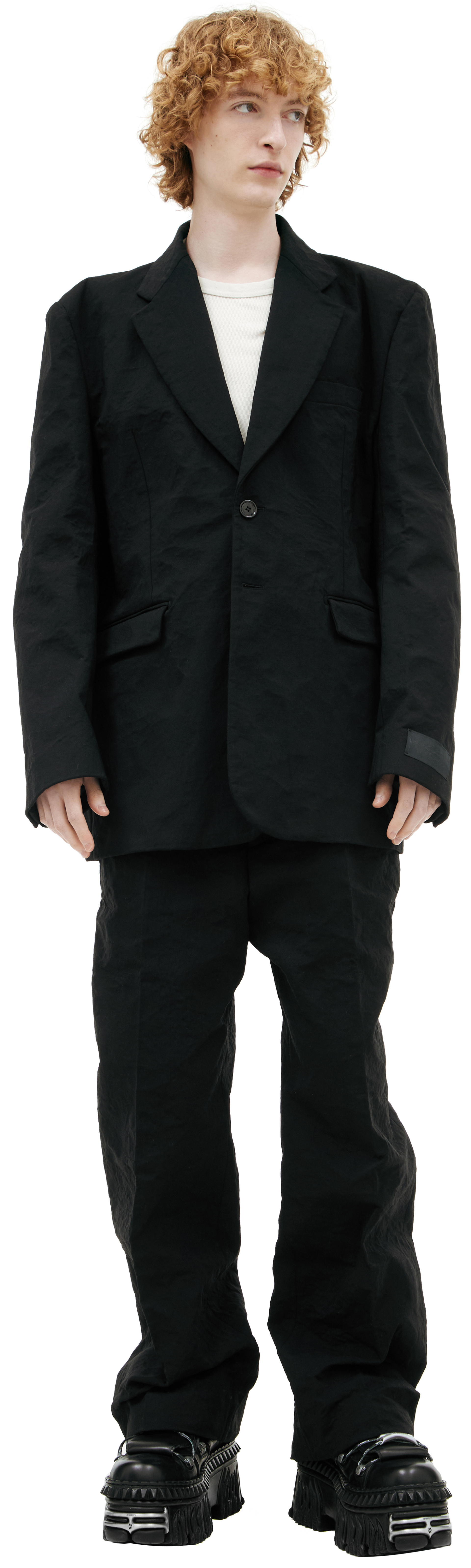 VETEMENTS Jacket with crumpled effect