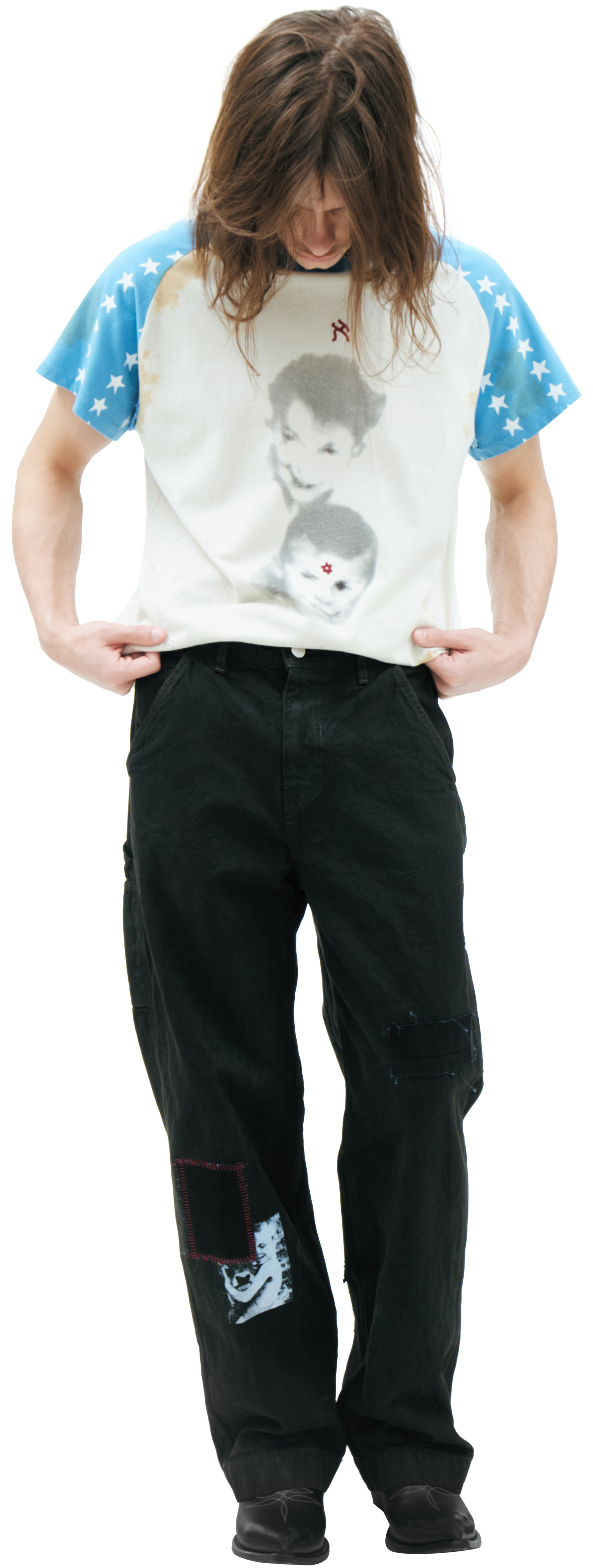 Enfants Riches Déprimés CARPENTER Jeans with Patches
