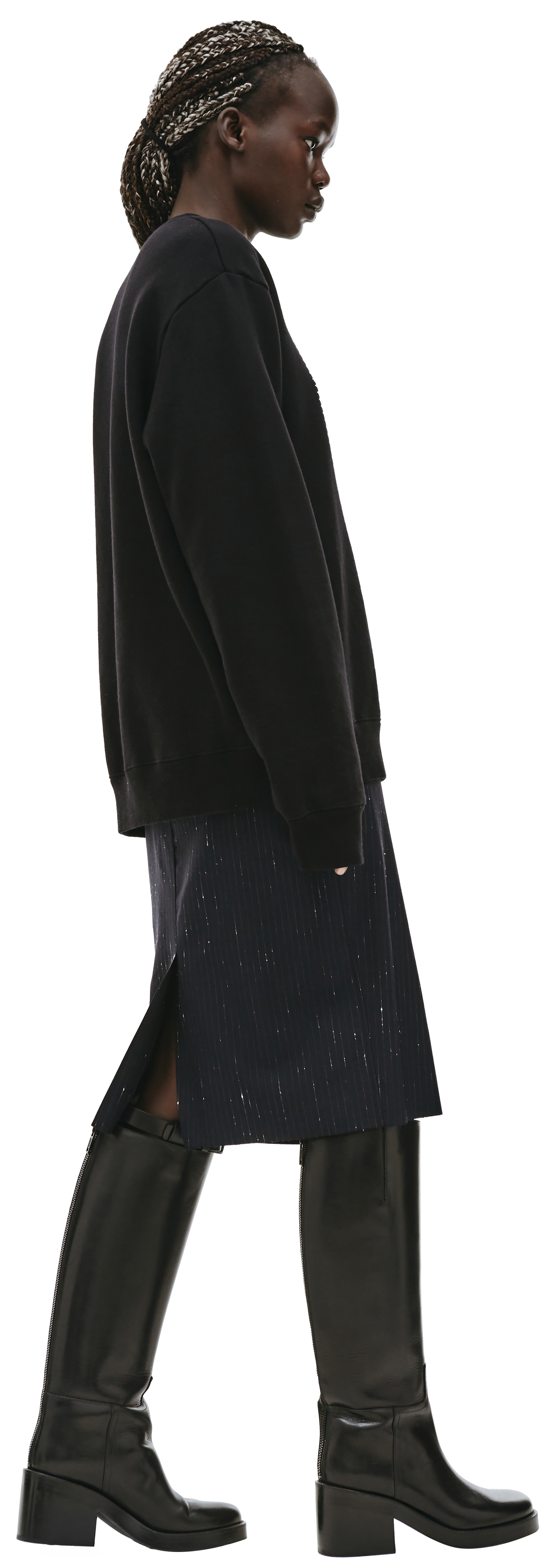 Undercover Black \'U\' sweatshirt