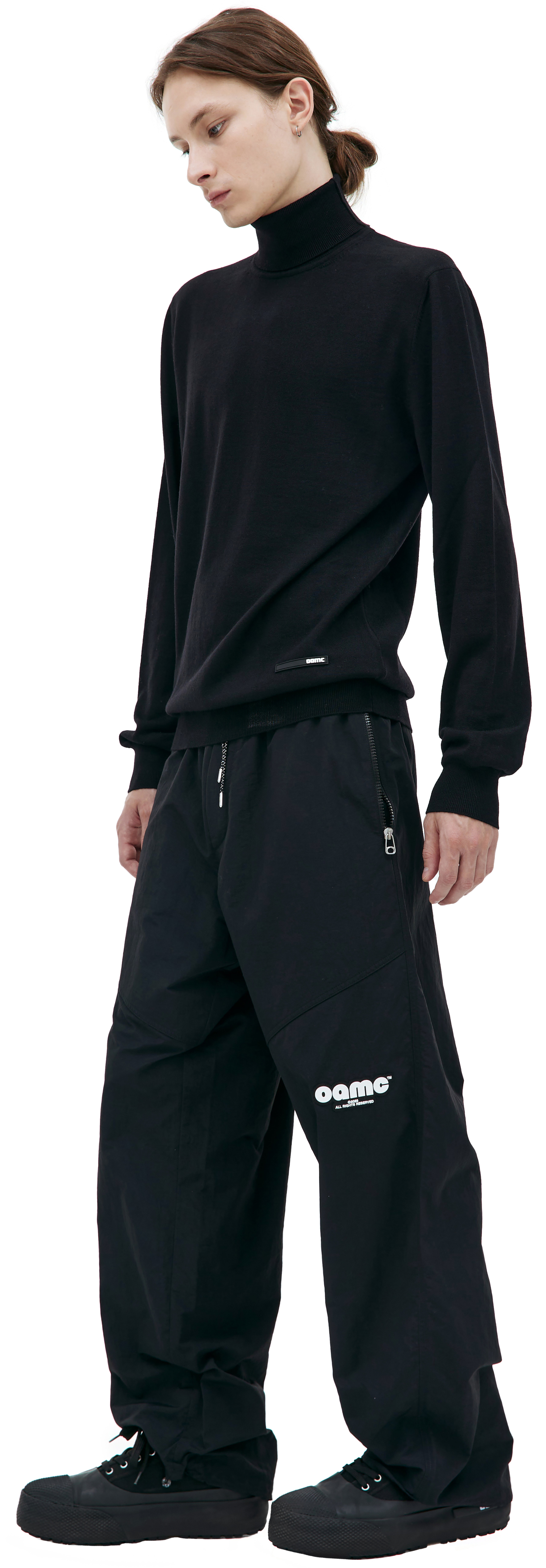 OAMC Black wool turtleneck