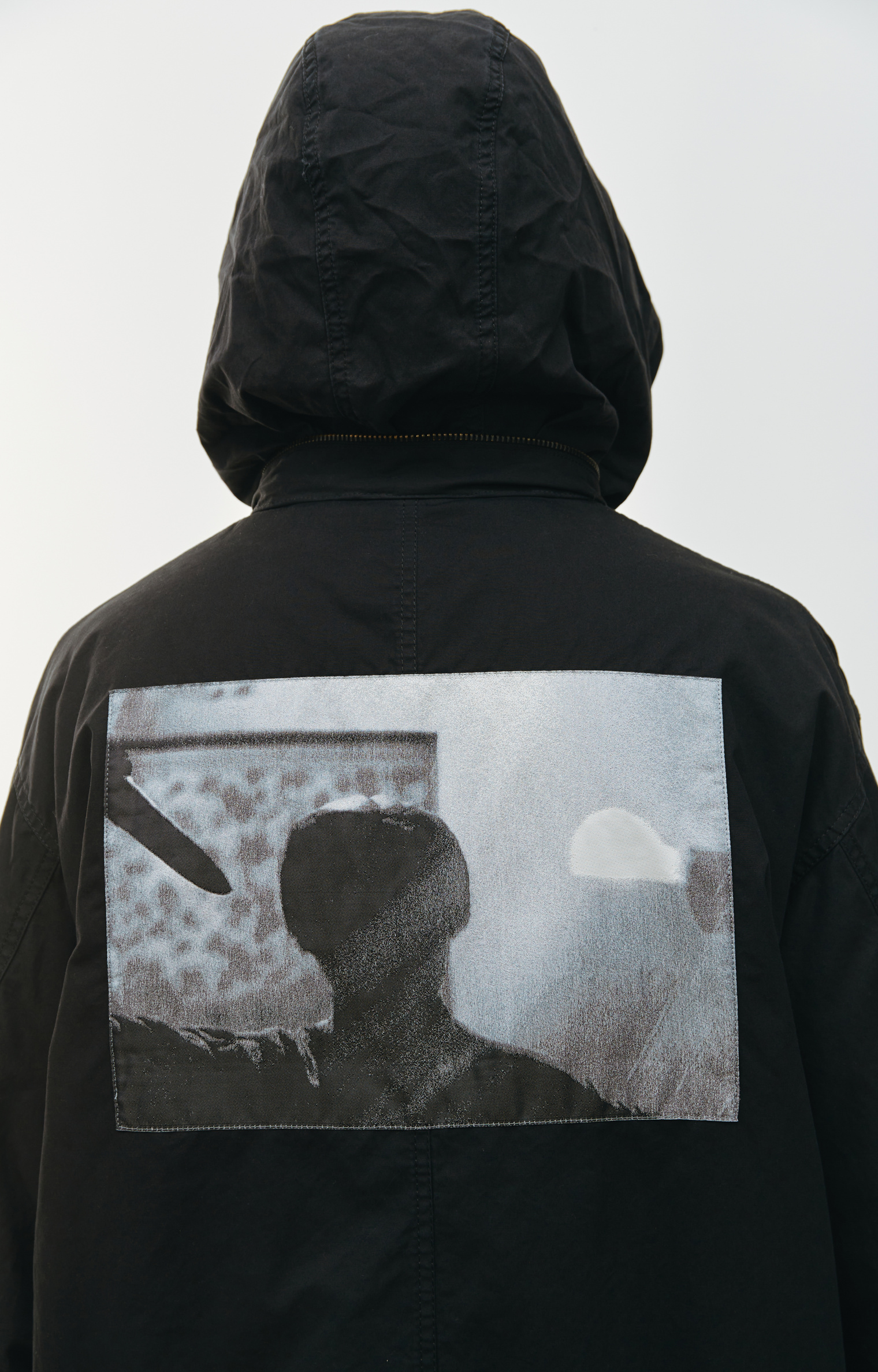 Undercover Psycho patch parka