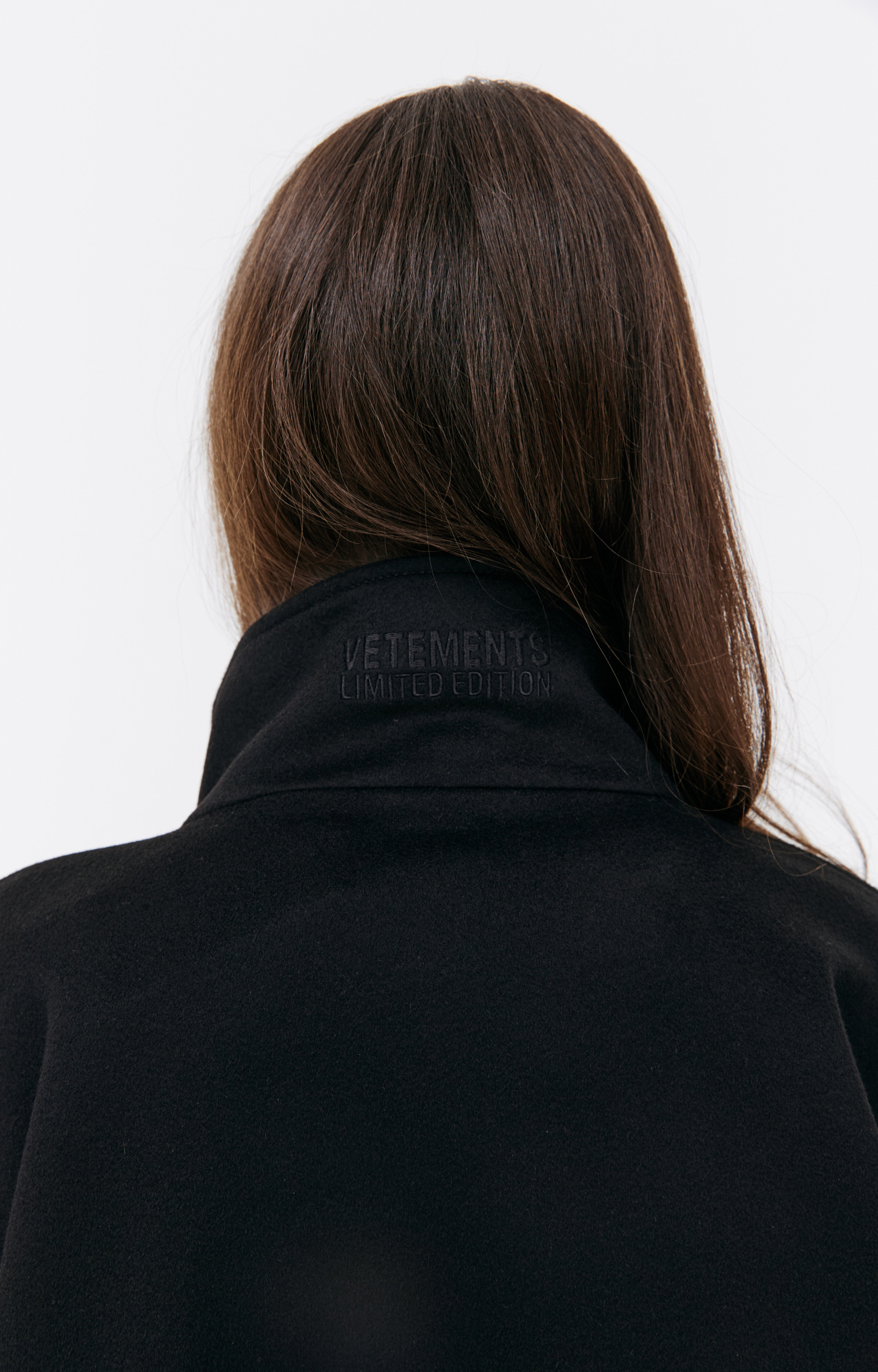 VETEMENTS Wool zip up sweater