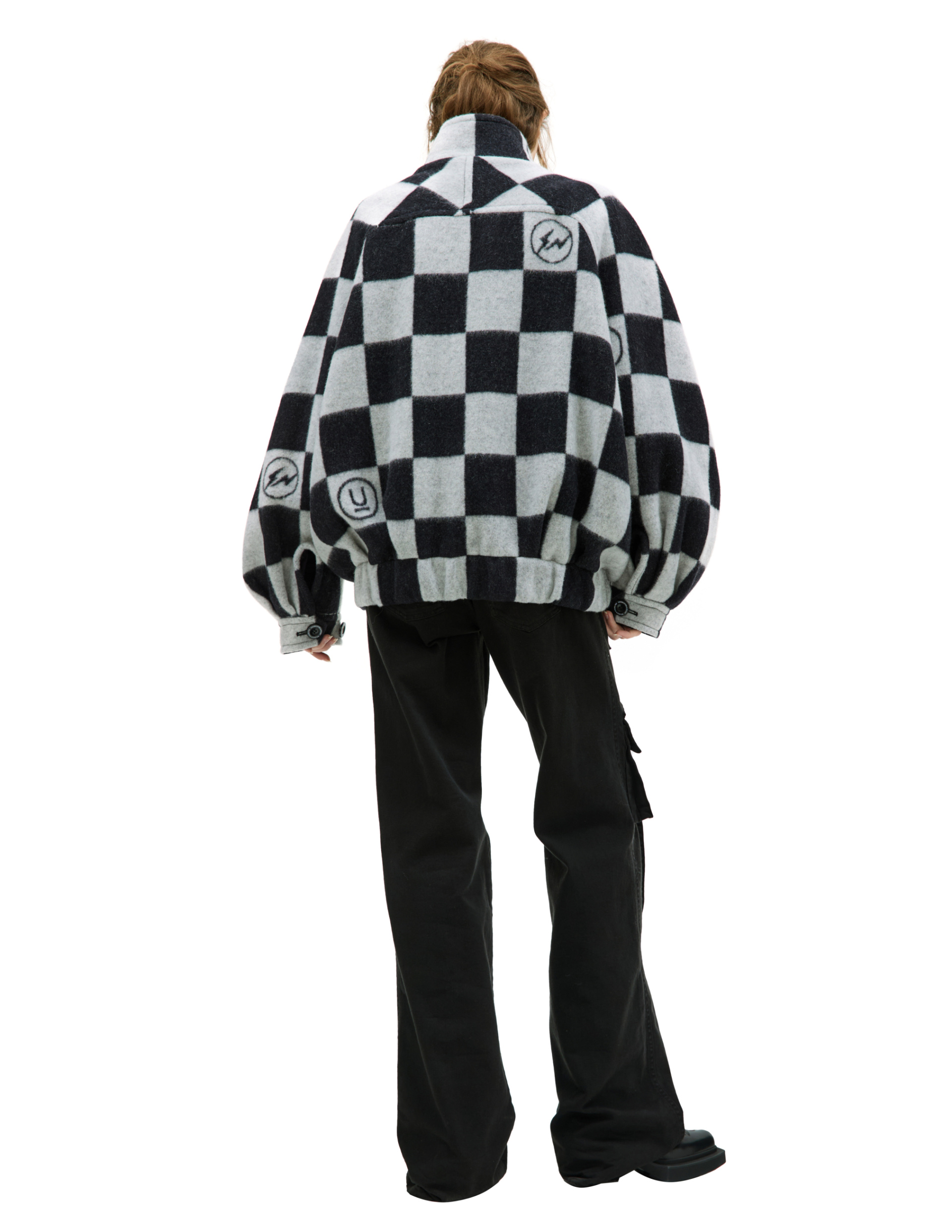 Undercover Undercover x Fragment design wool bomber jacket