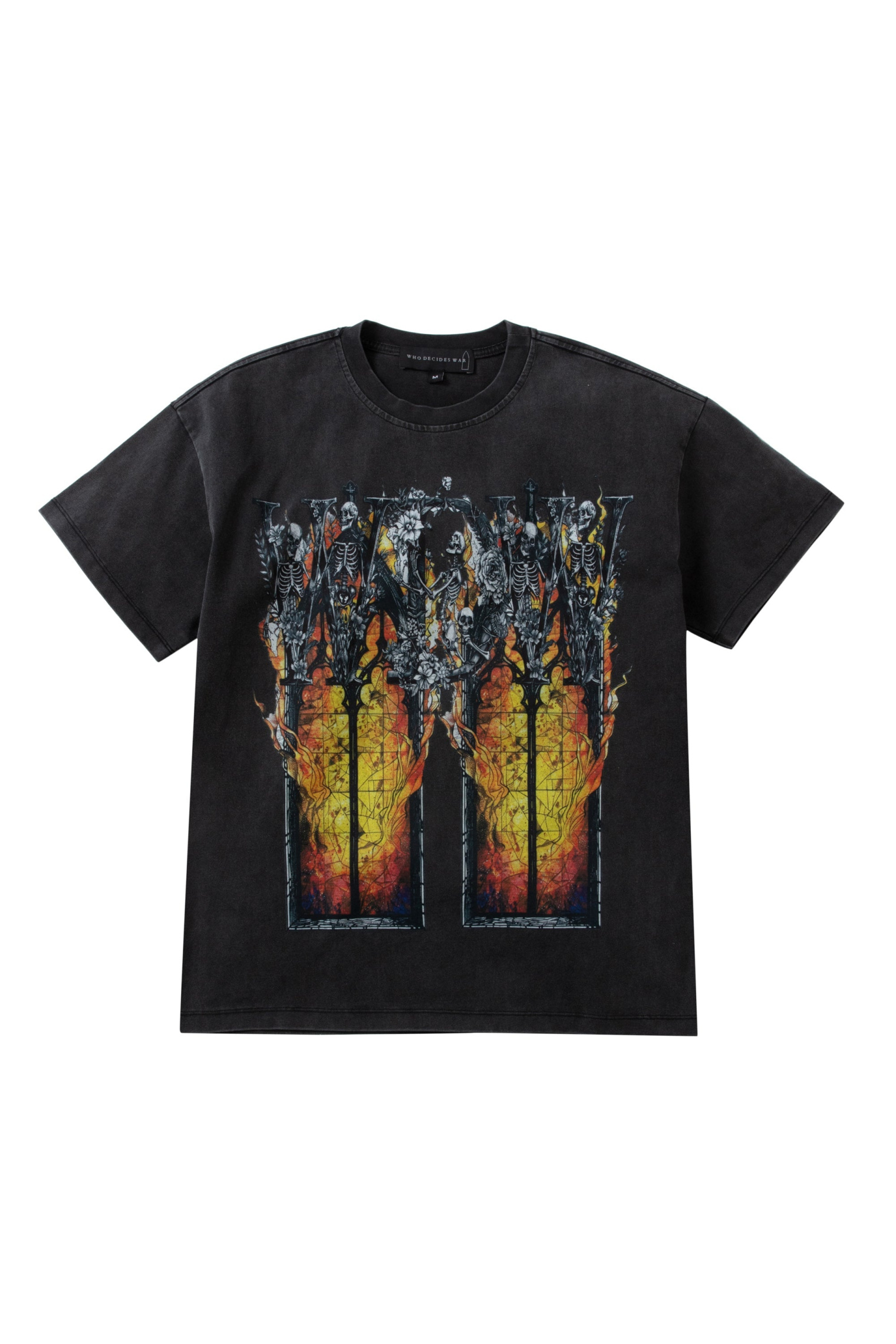 Who Decides War Ember Chapel Short Sleeve T-shirt