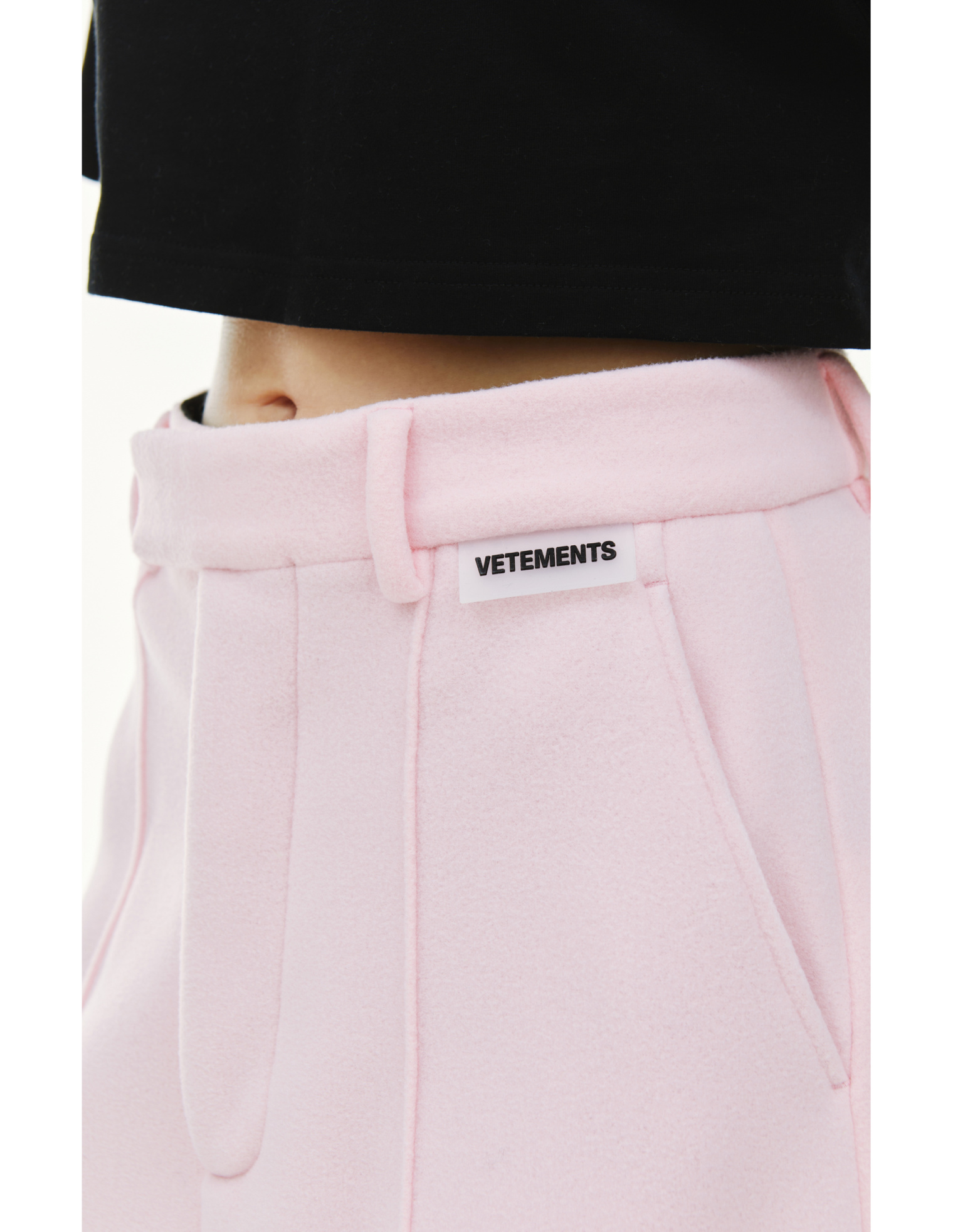 VETEMENTS Широкие брюки со стрелками