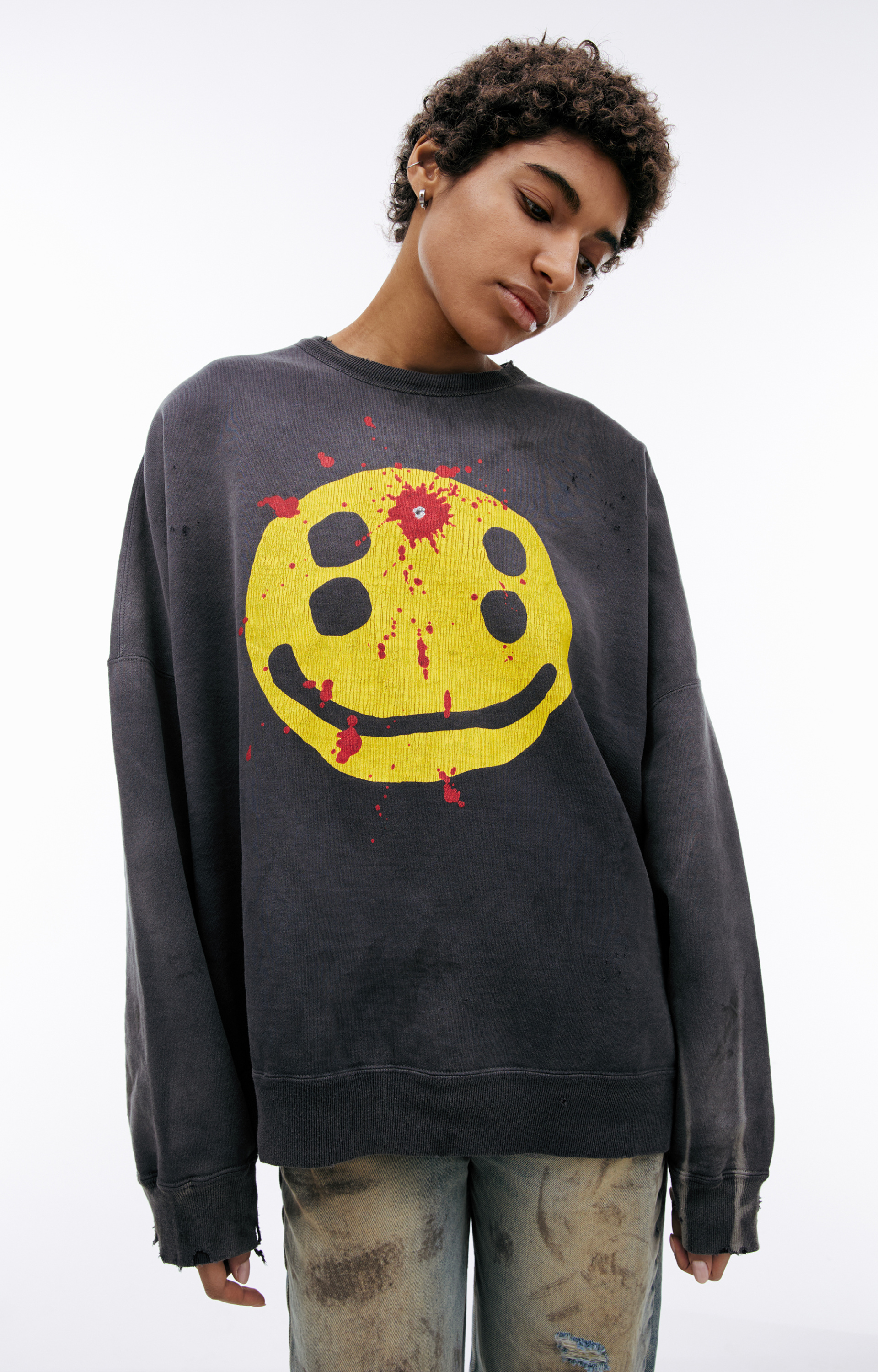 Saint Mxxxxxx Printed Sweatshirt