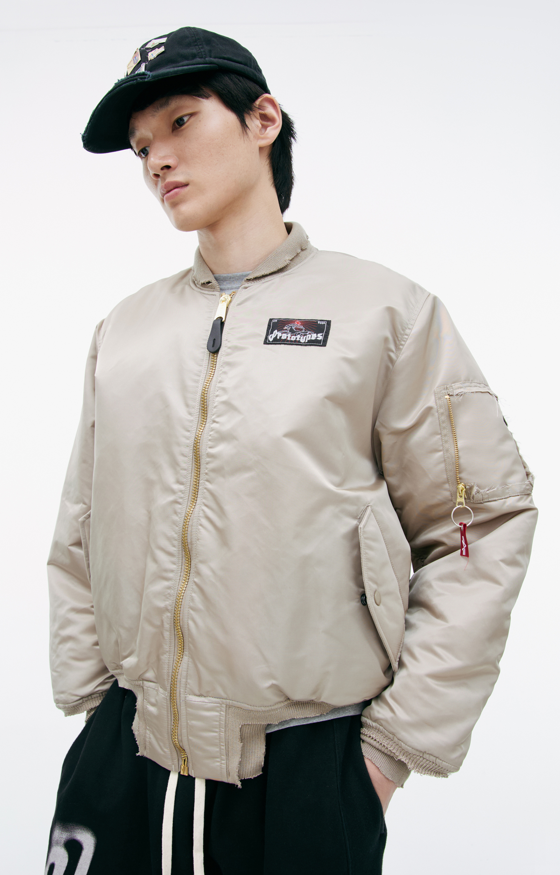 PROTOTYPES x SPRAYED ALPHA bomber