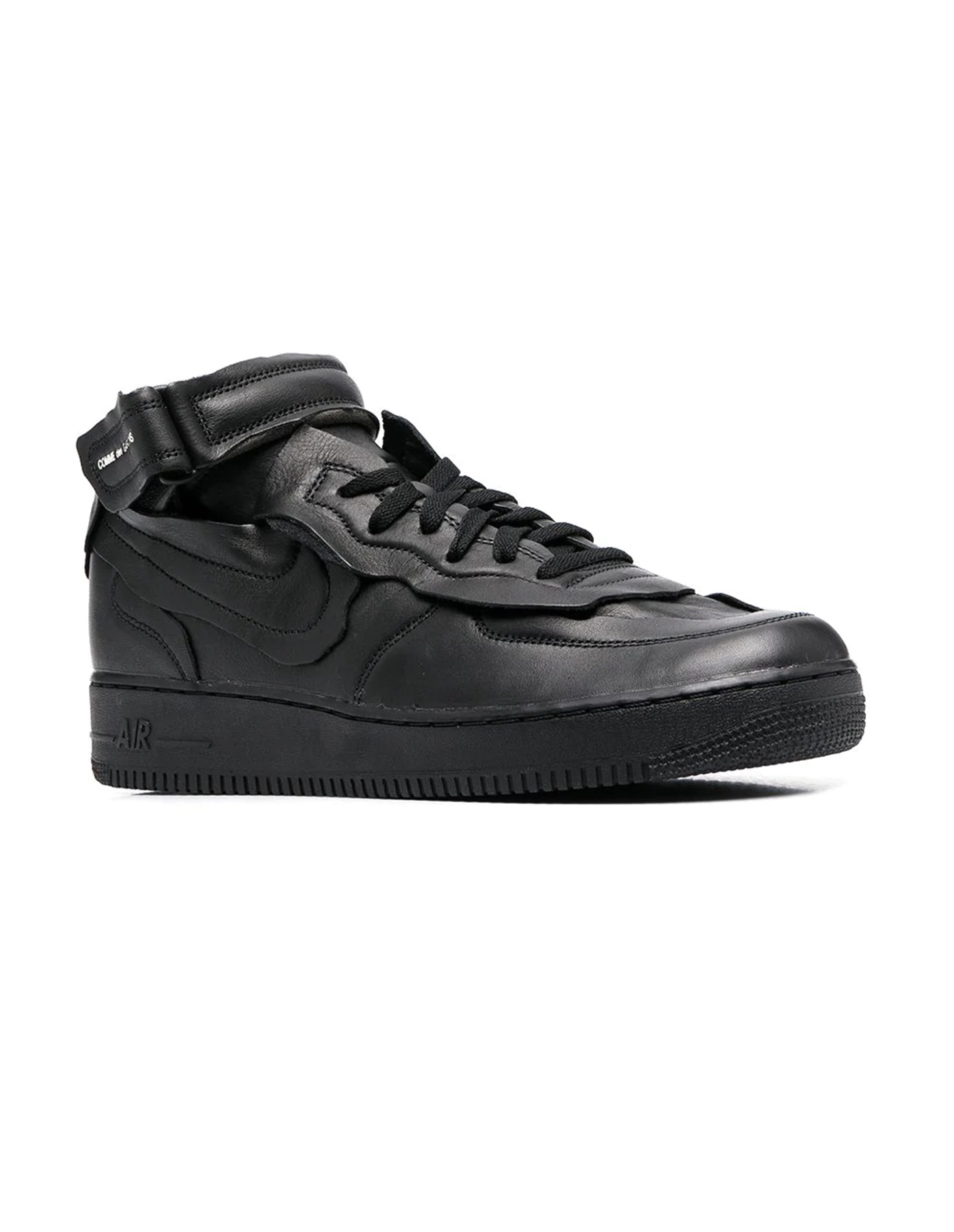 Comme des Garcons CdG Black Cut Off Nike Air Force 1 Sneakers