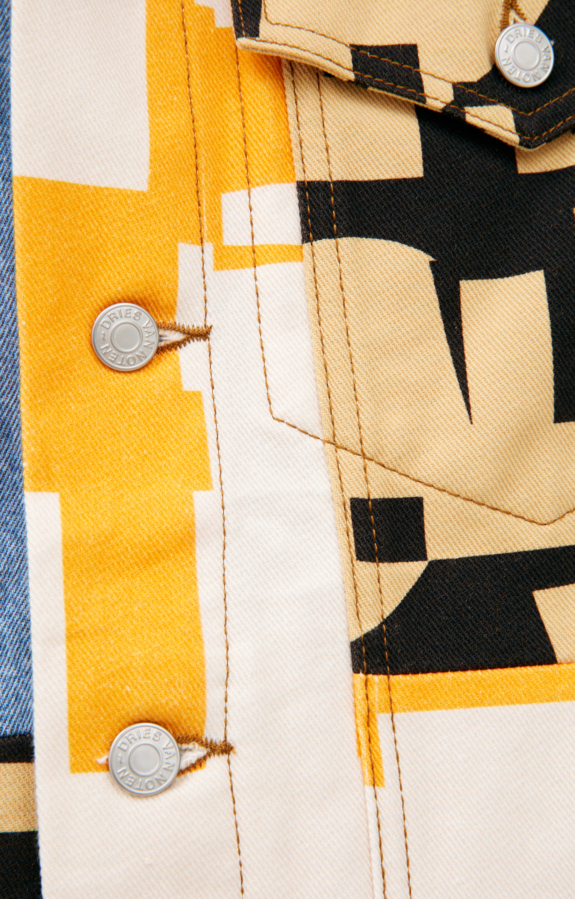 Dries Van Noten Patchwork Jacket