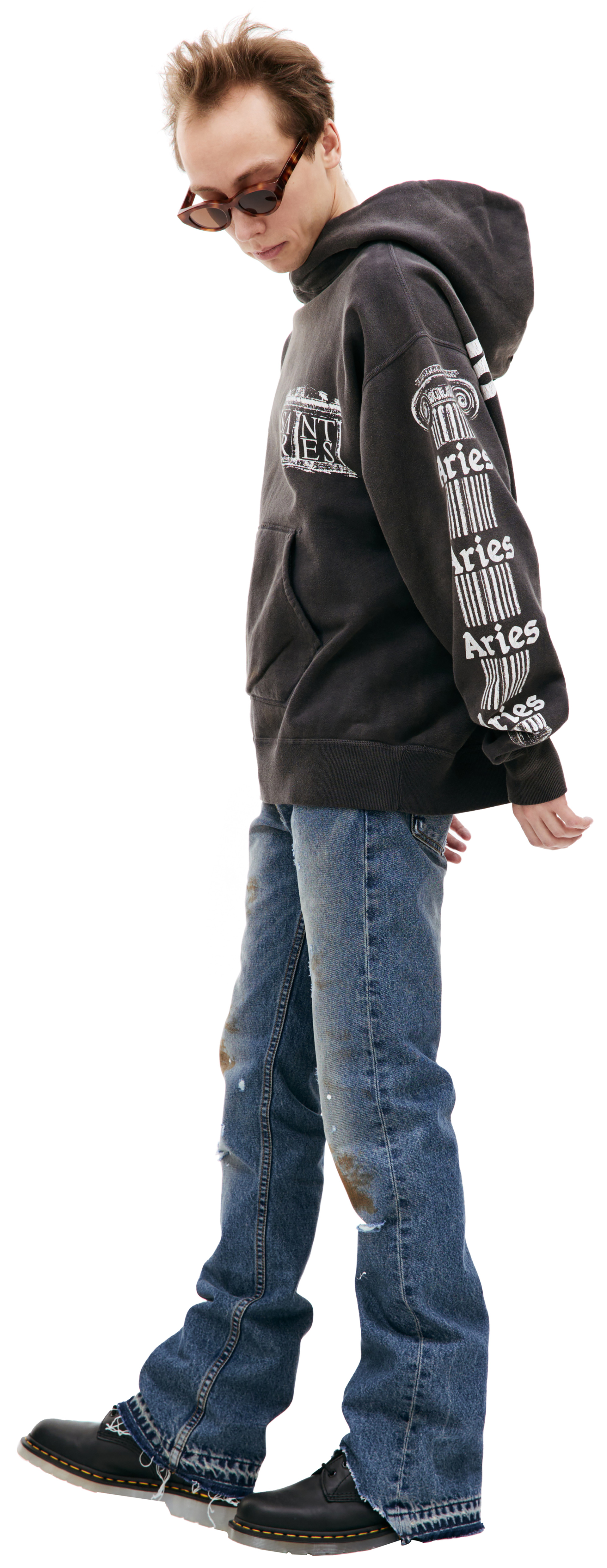 Saint Michael Saint Michael х Aries printed hoodie