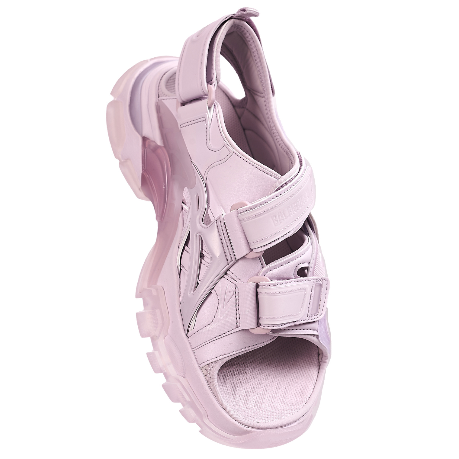 Balenciaga Lilac Track Sandals