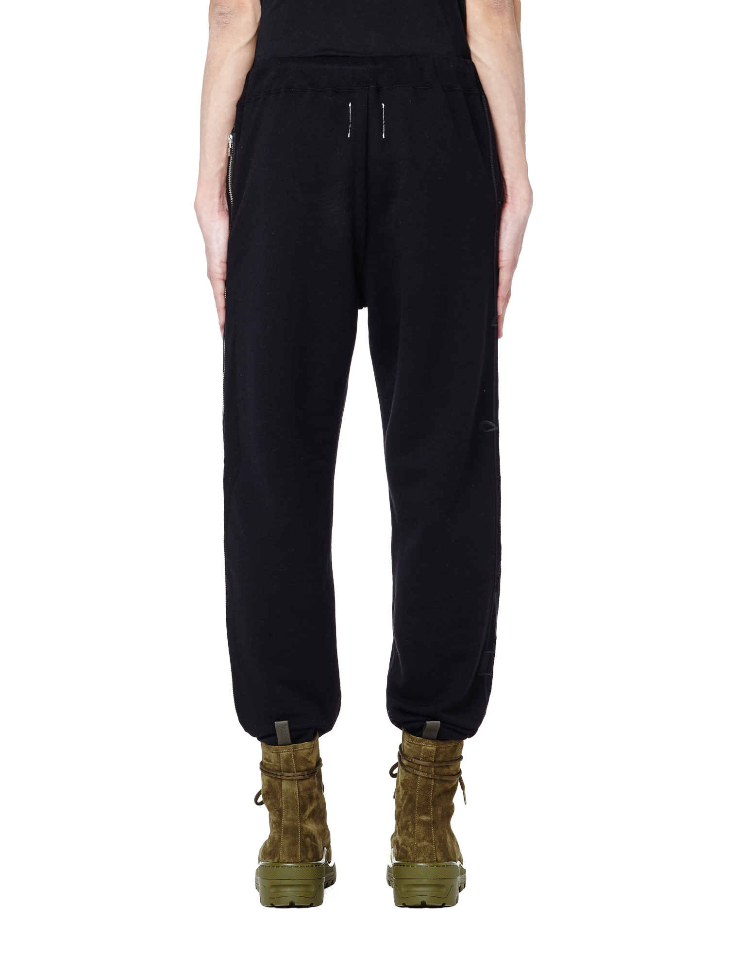 The Soloist Embroidered Cotton And Cashmere Pants