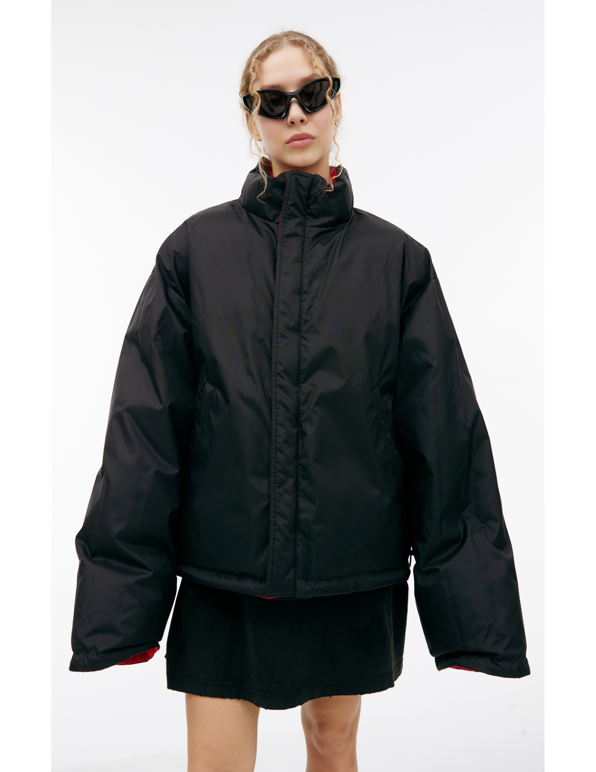 Balenciaga Two-way down jacket with zipper