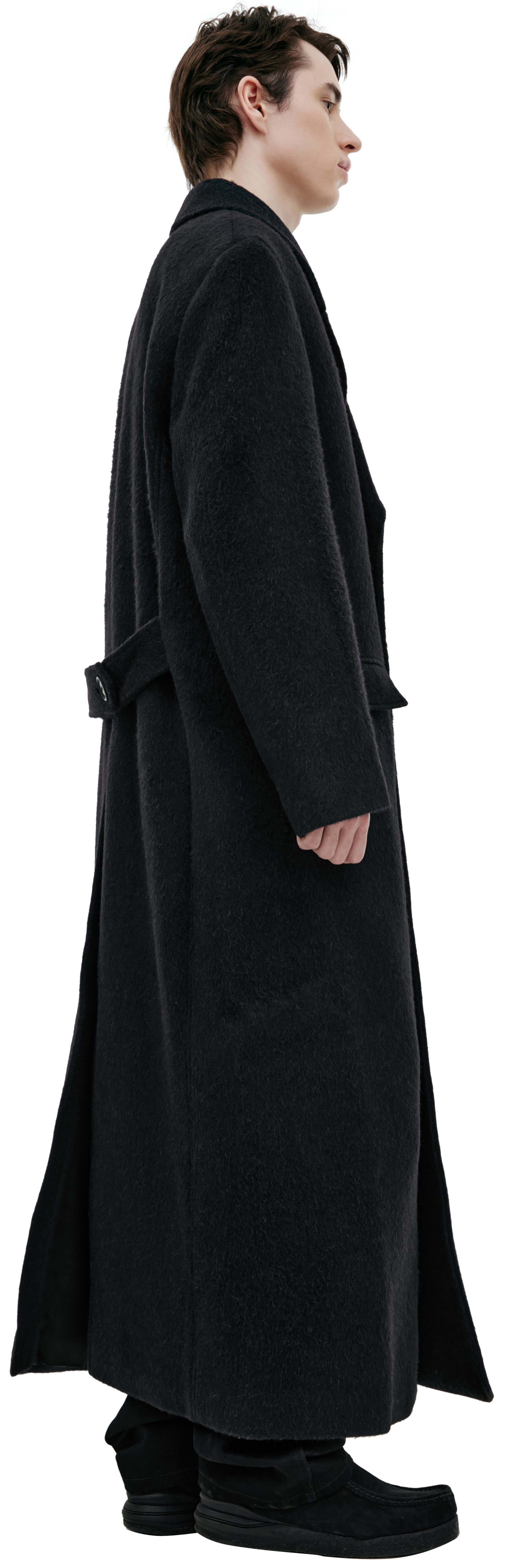 LOUIS GABRIEL NOUCHI Double-breasted wool coat