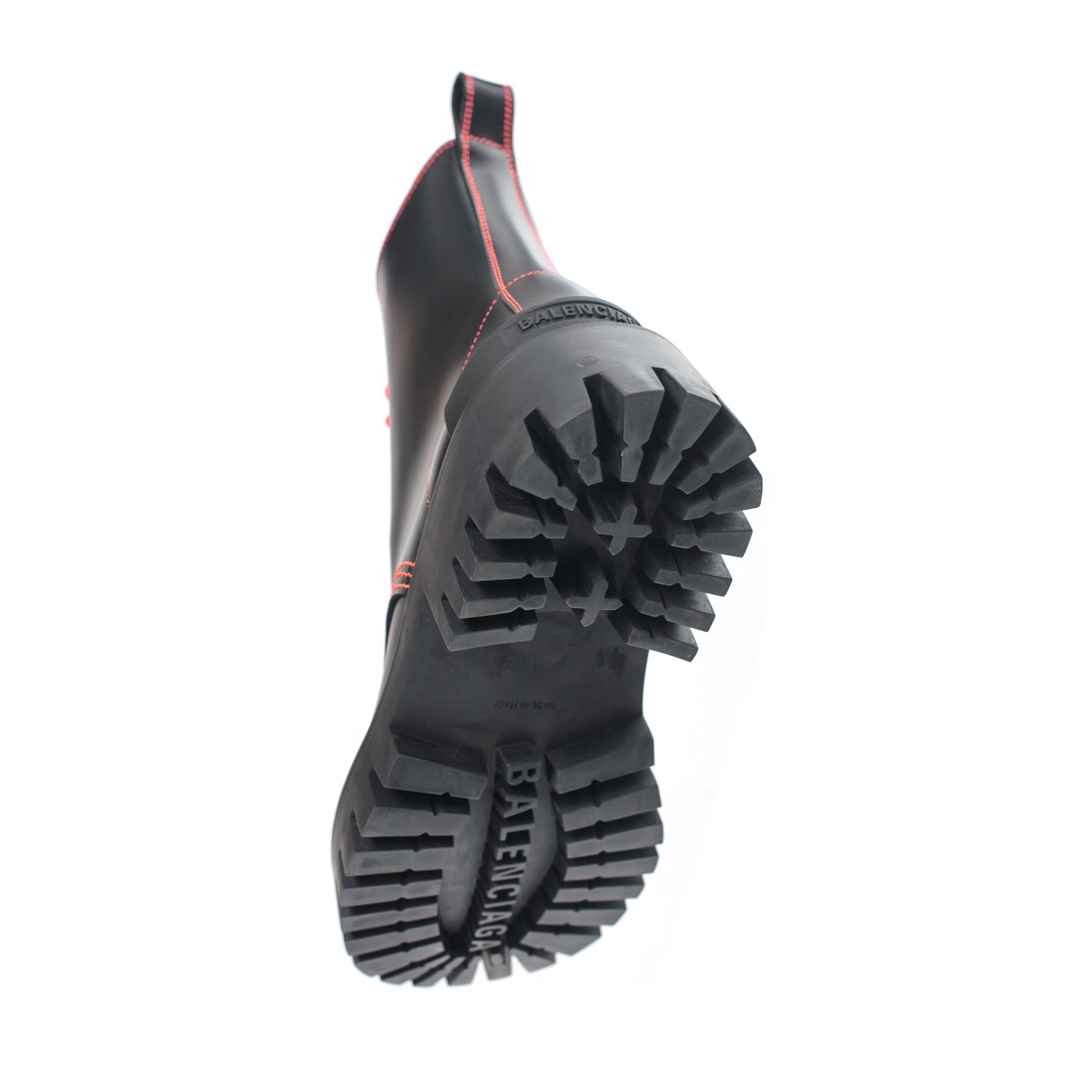 Balenciaga Strike Platform Leather Boots
