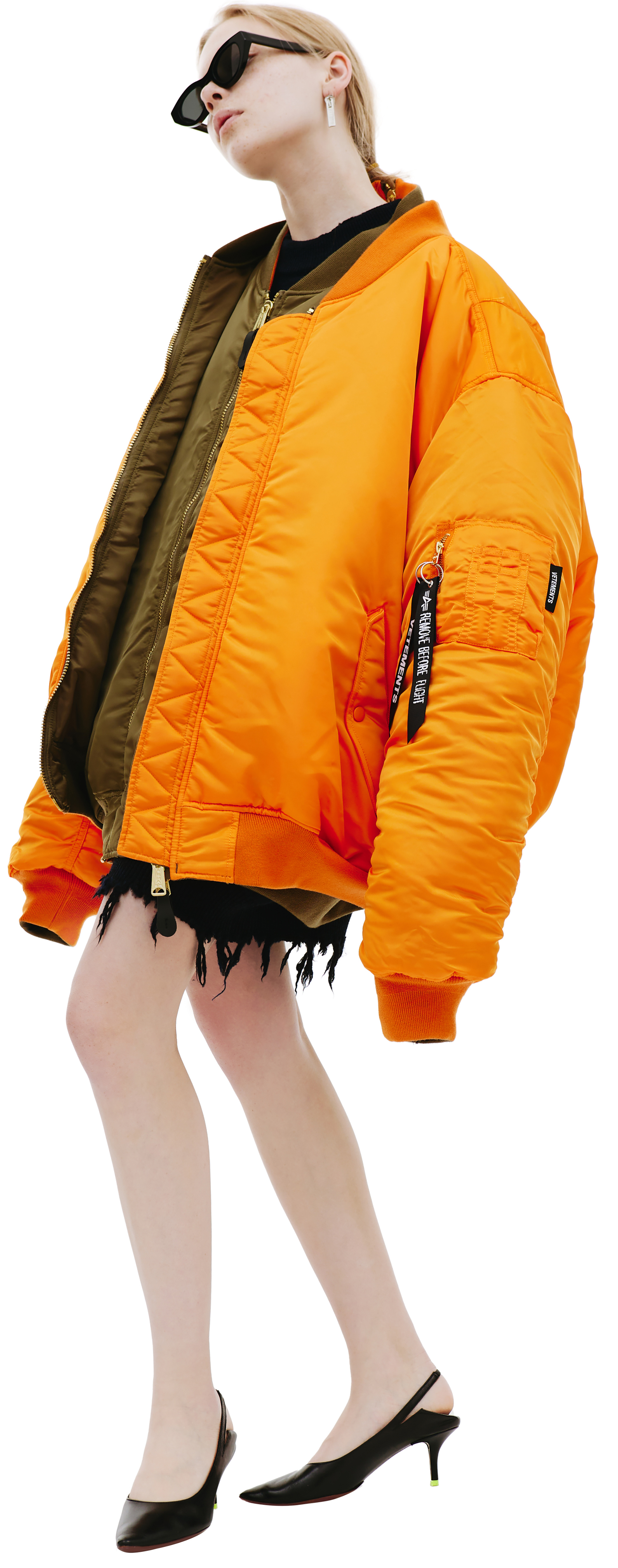 VETEMENTS х Alpha Industries double reversible bomber jacket