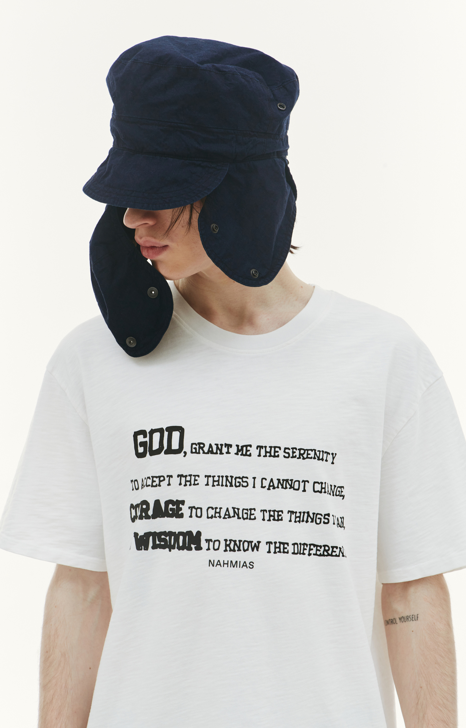 Nahmias God printed t-shirt
