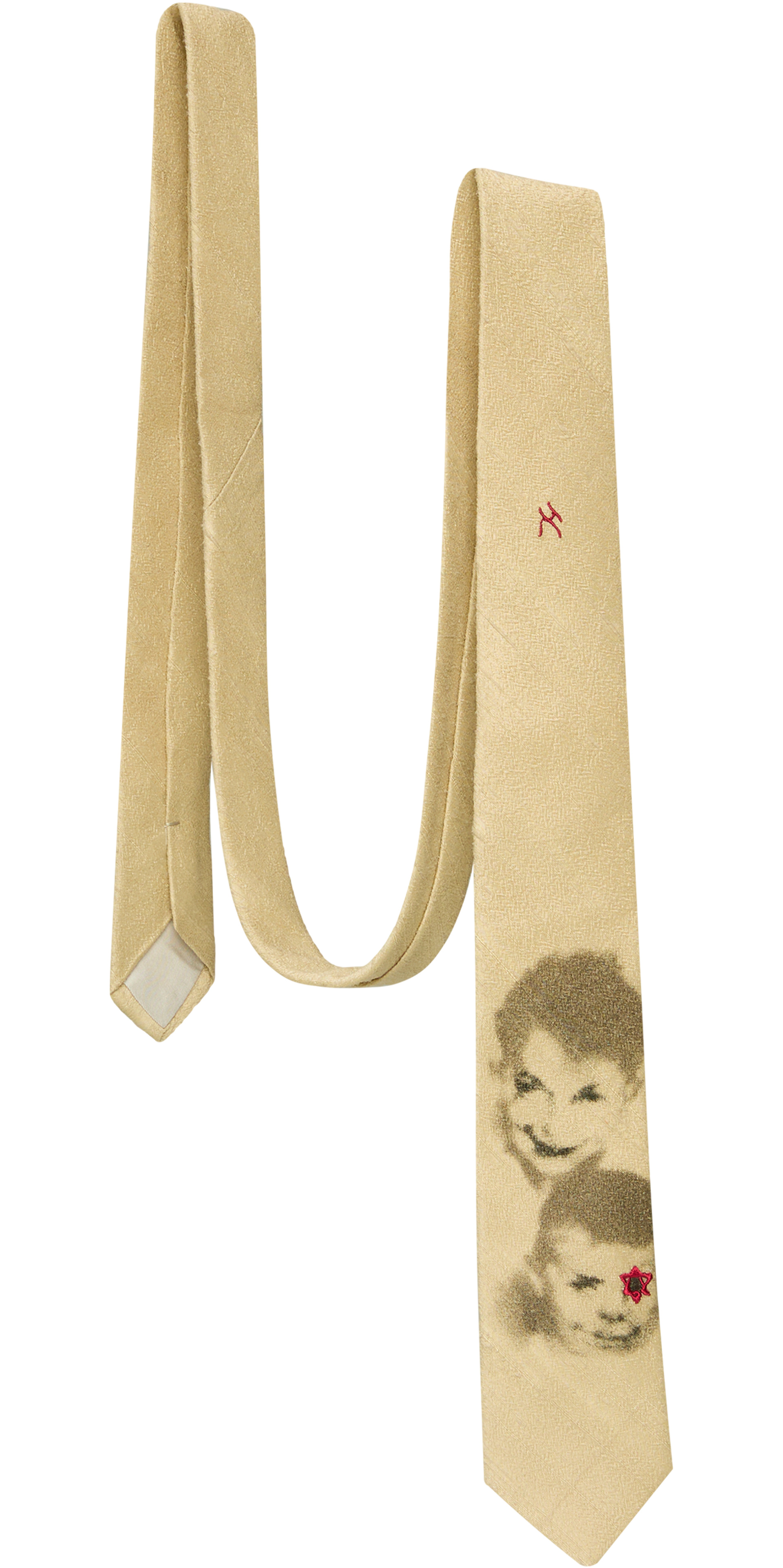 Enfants Riches Déprimés Printed silk tie