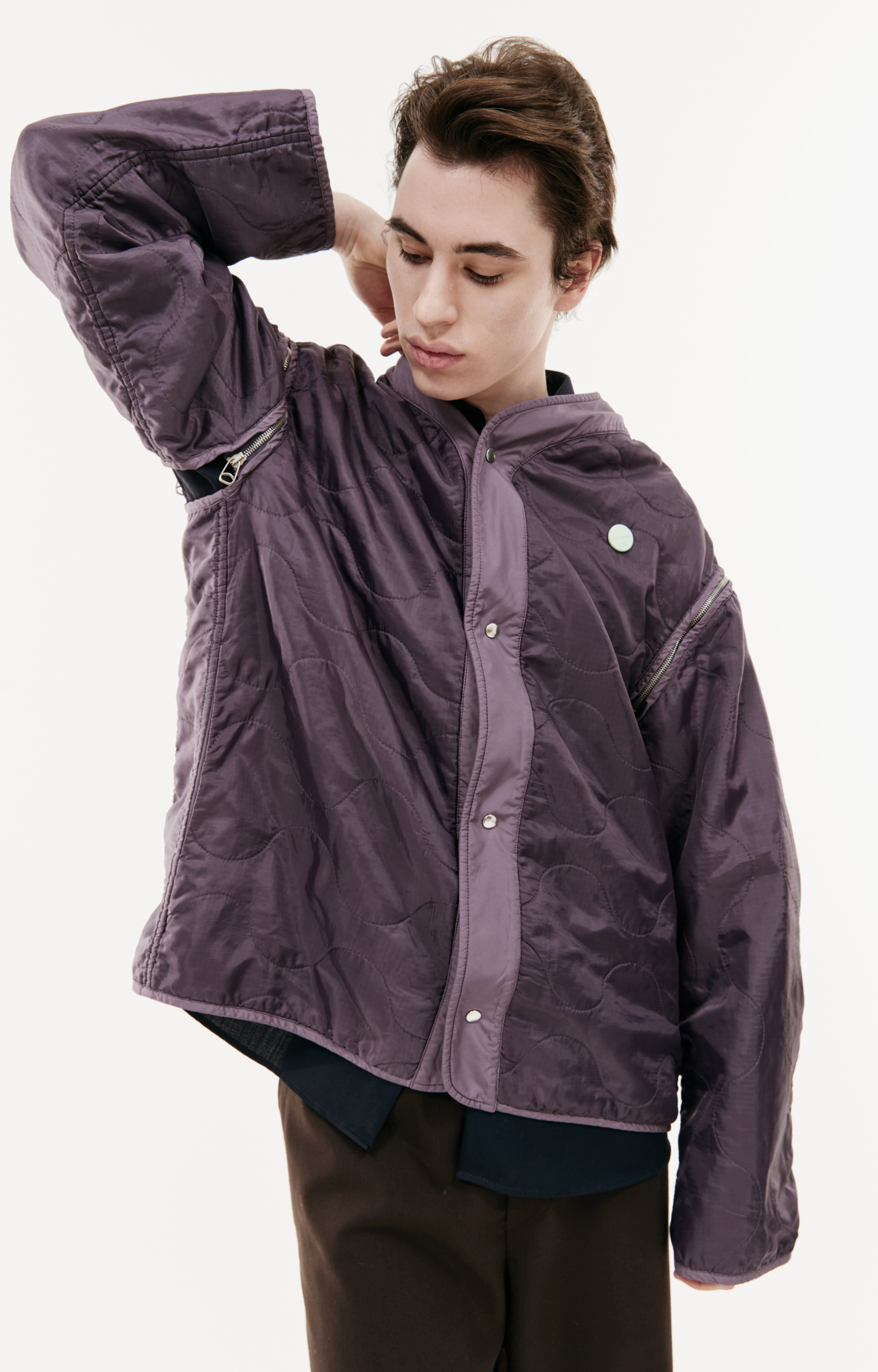 OAMC Re:Work zipped sleeves jacket