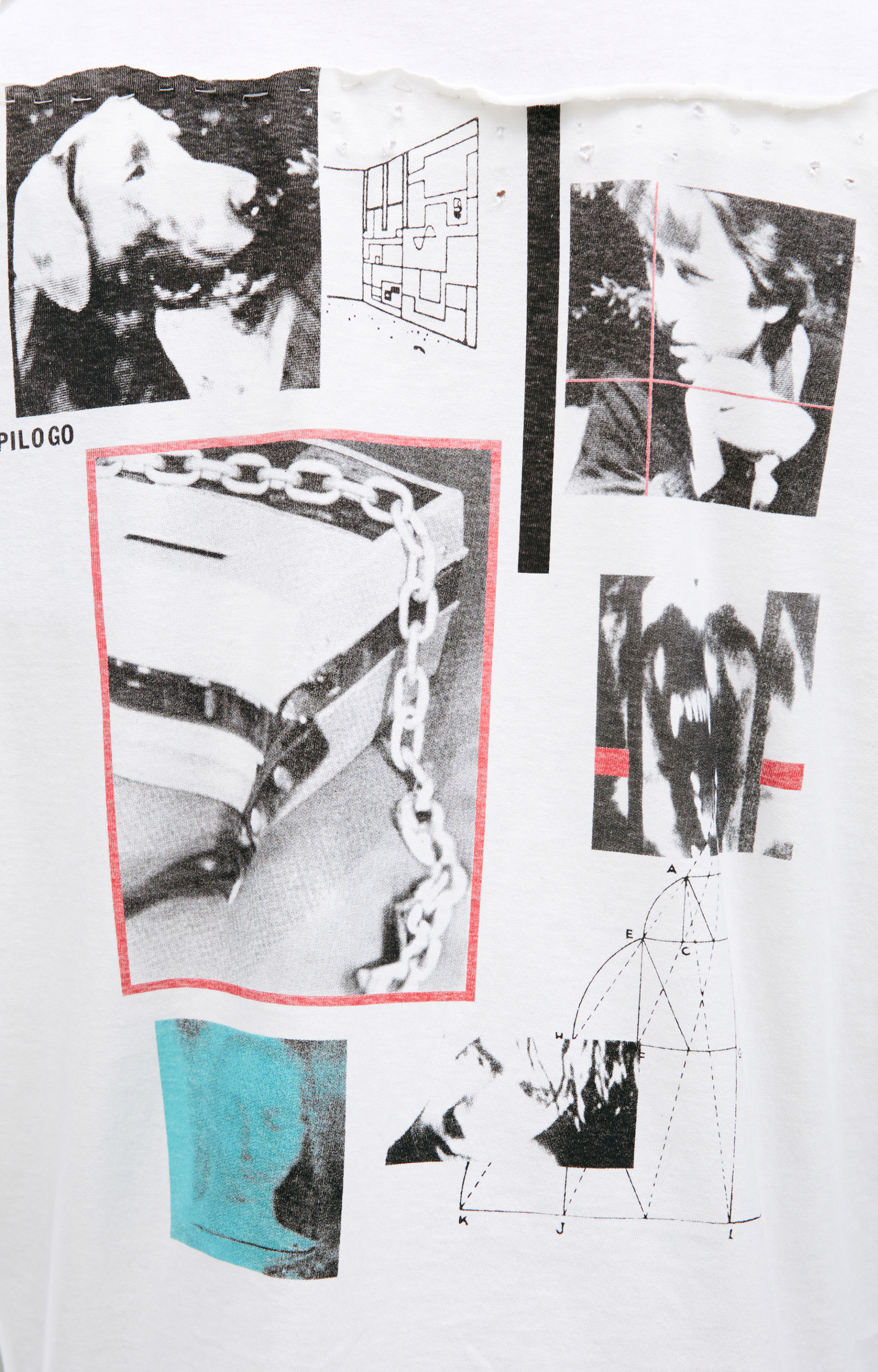 Enfants Riches Déprimés White Printed Longsleeve