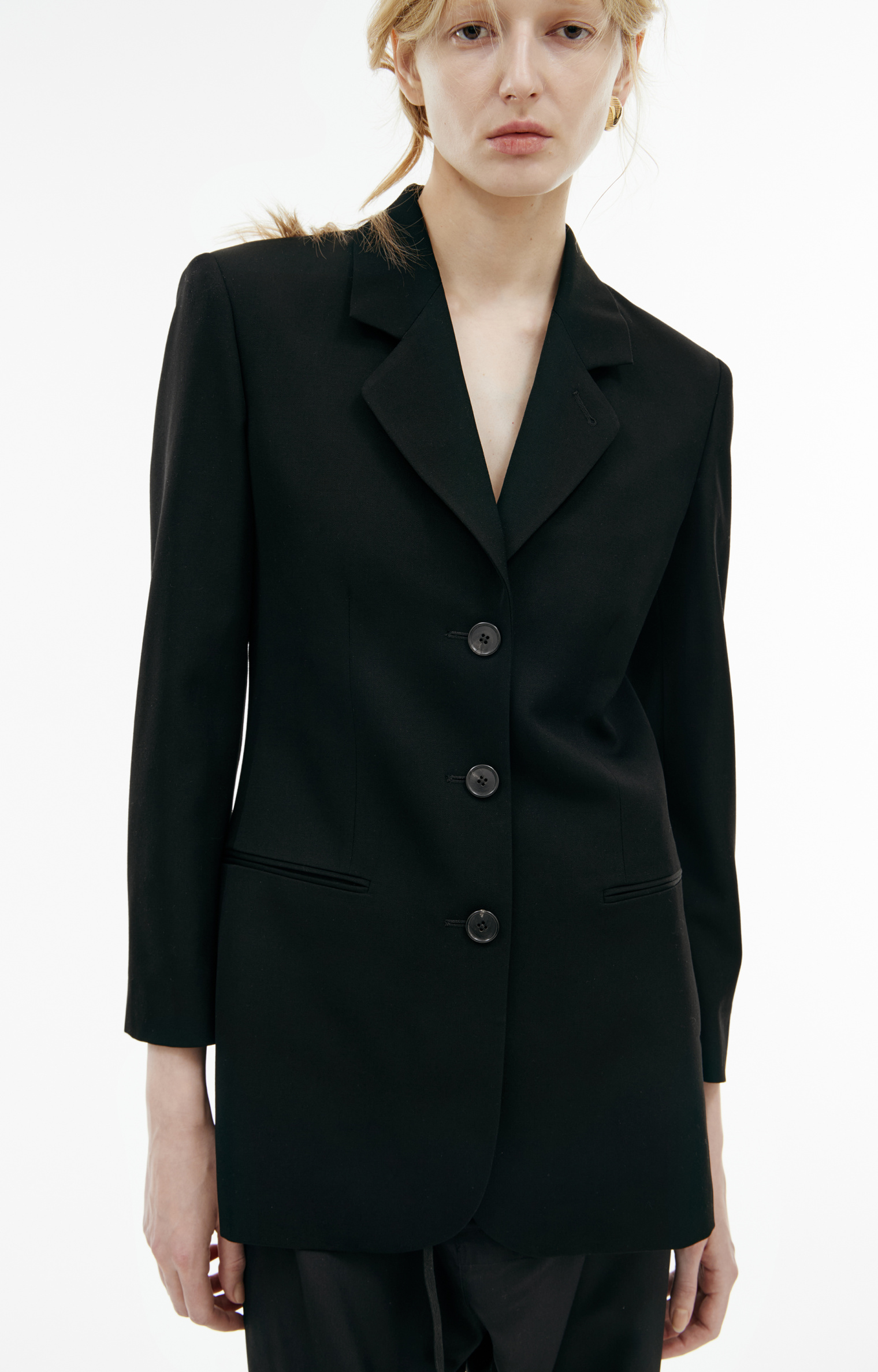 The Row Basic wool blazer