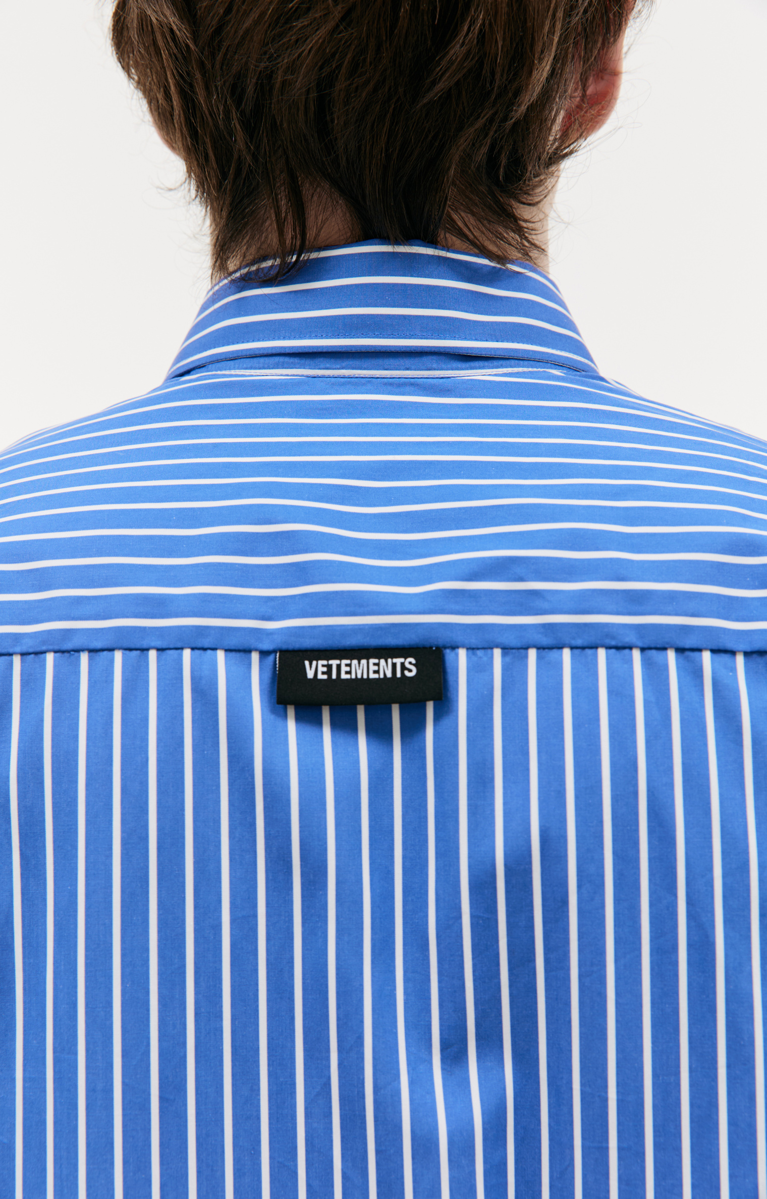 VETEMENTS Oversize striped shirt