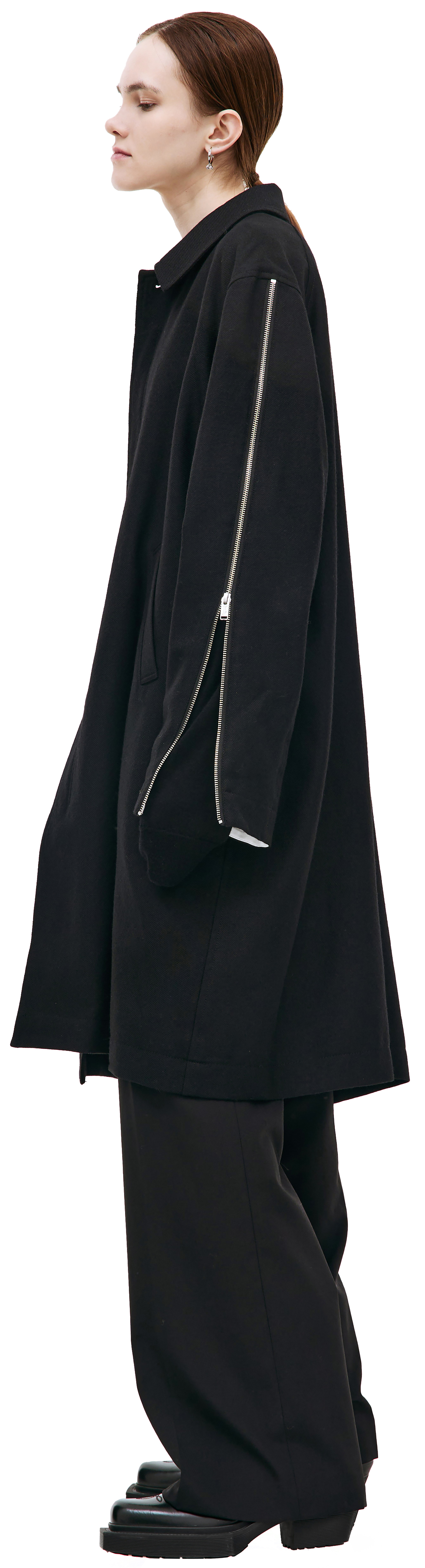 Undercover Black zip coat