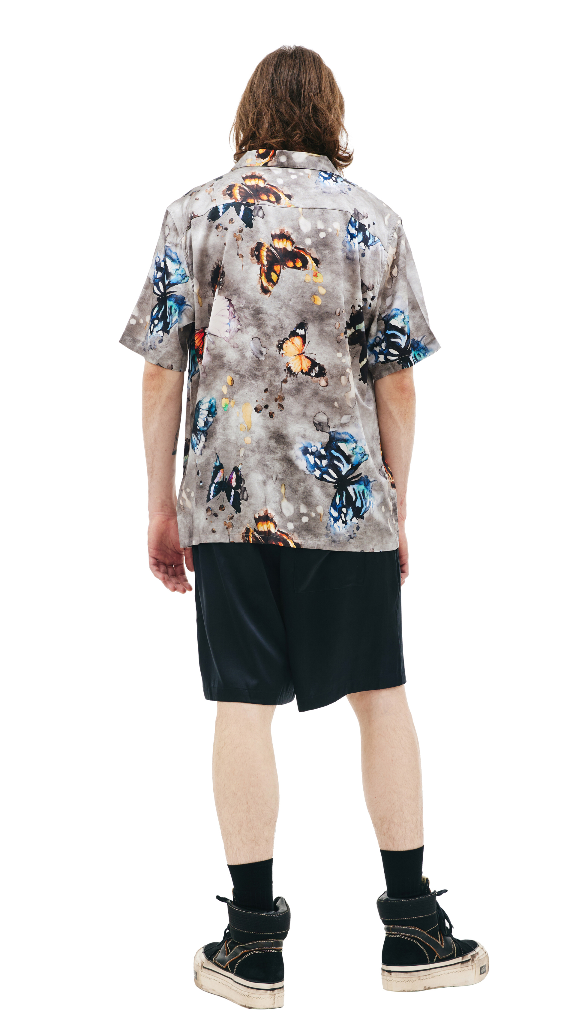 Nahmias Silk butterfly shirt