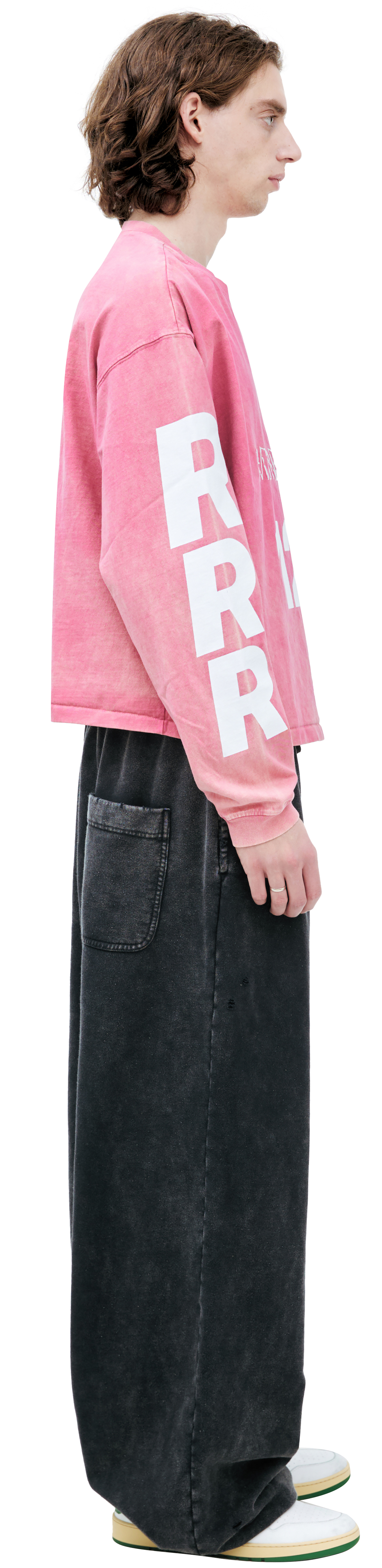 RRR123 Pink cotton longsleeve