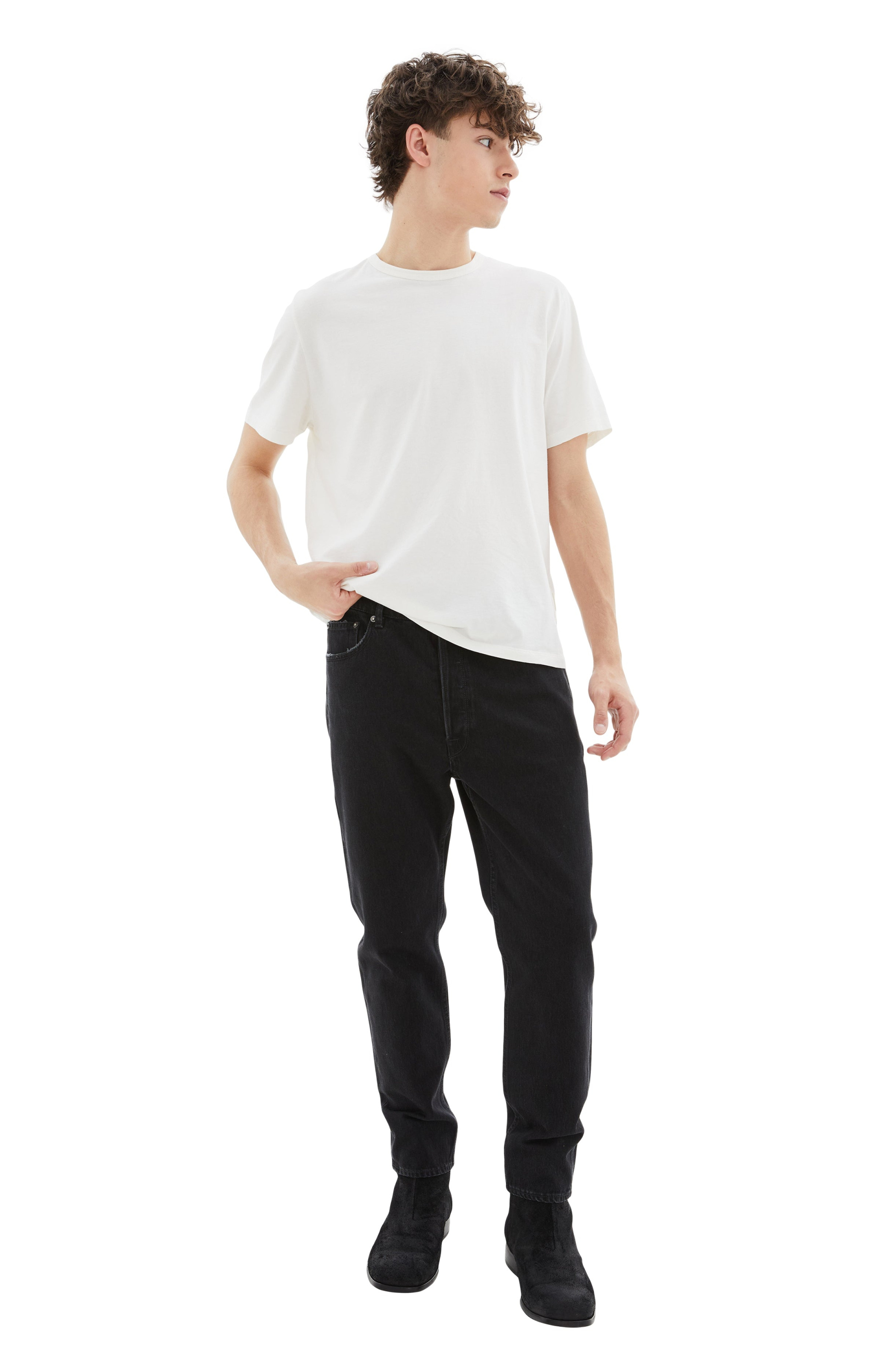 Golden Goose Happy One Washed Denim