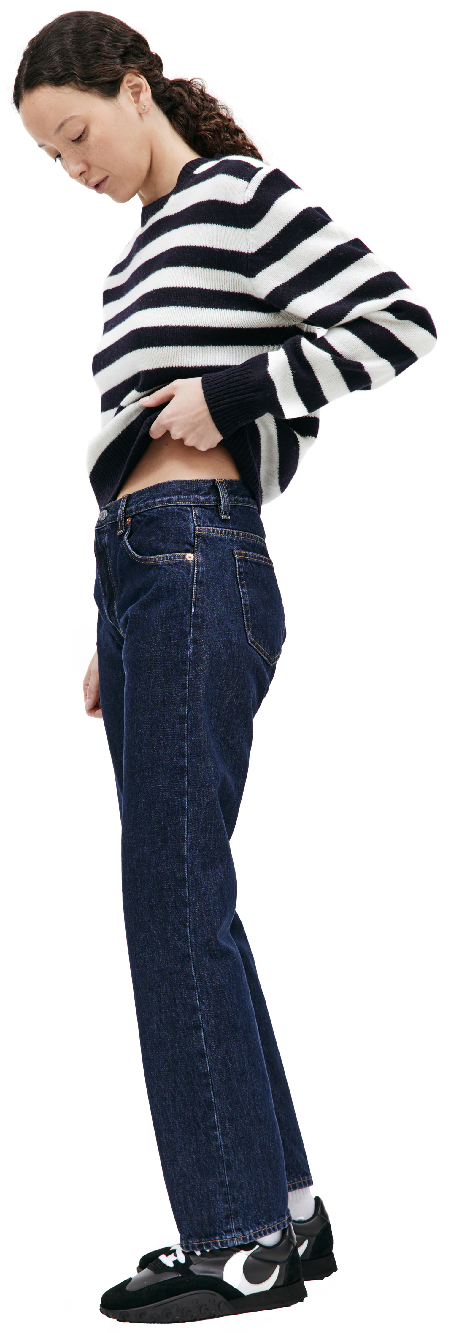 SPORTY & RICH Vintage straight leg jeans