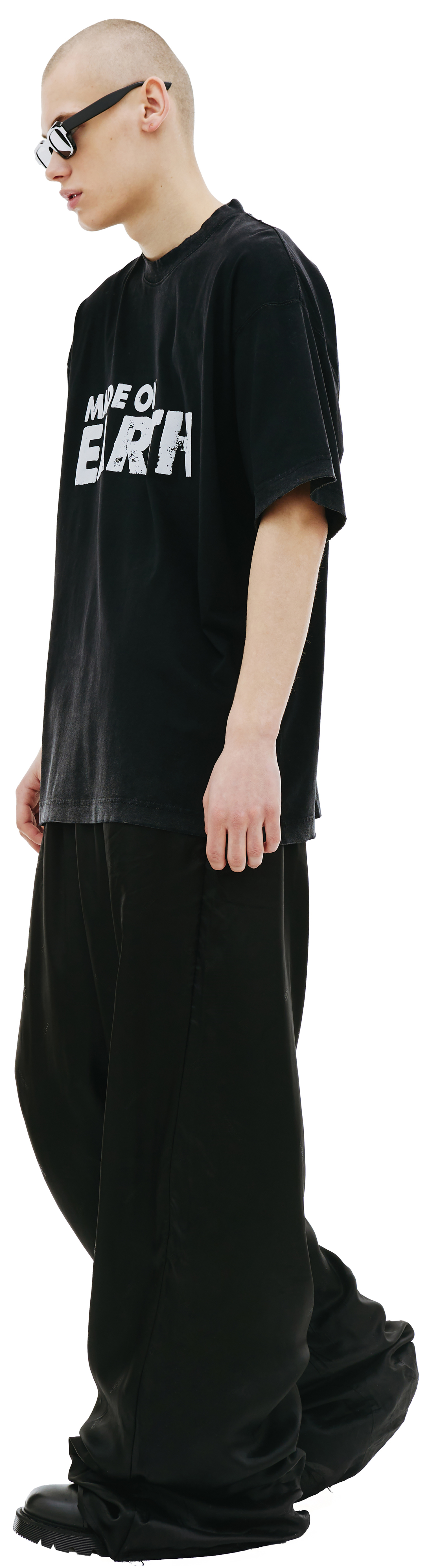 VETEMENTS Футболка с принтом Made On Earth