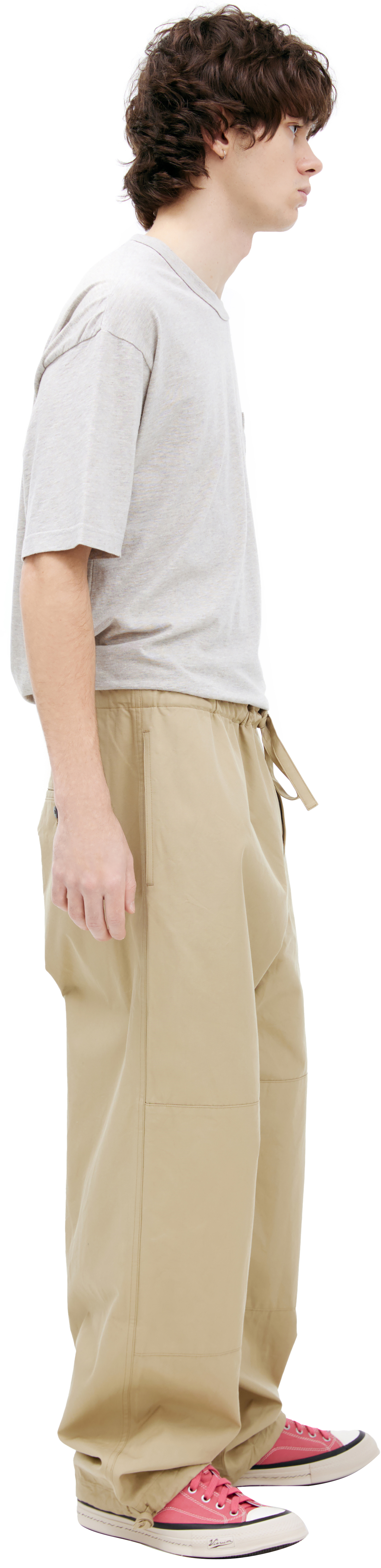 visvim Wide cotton trousers