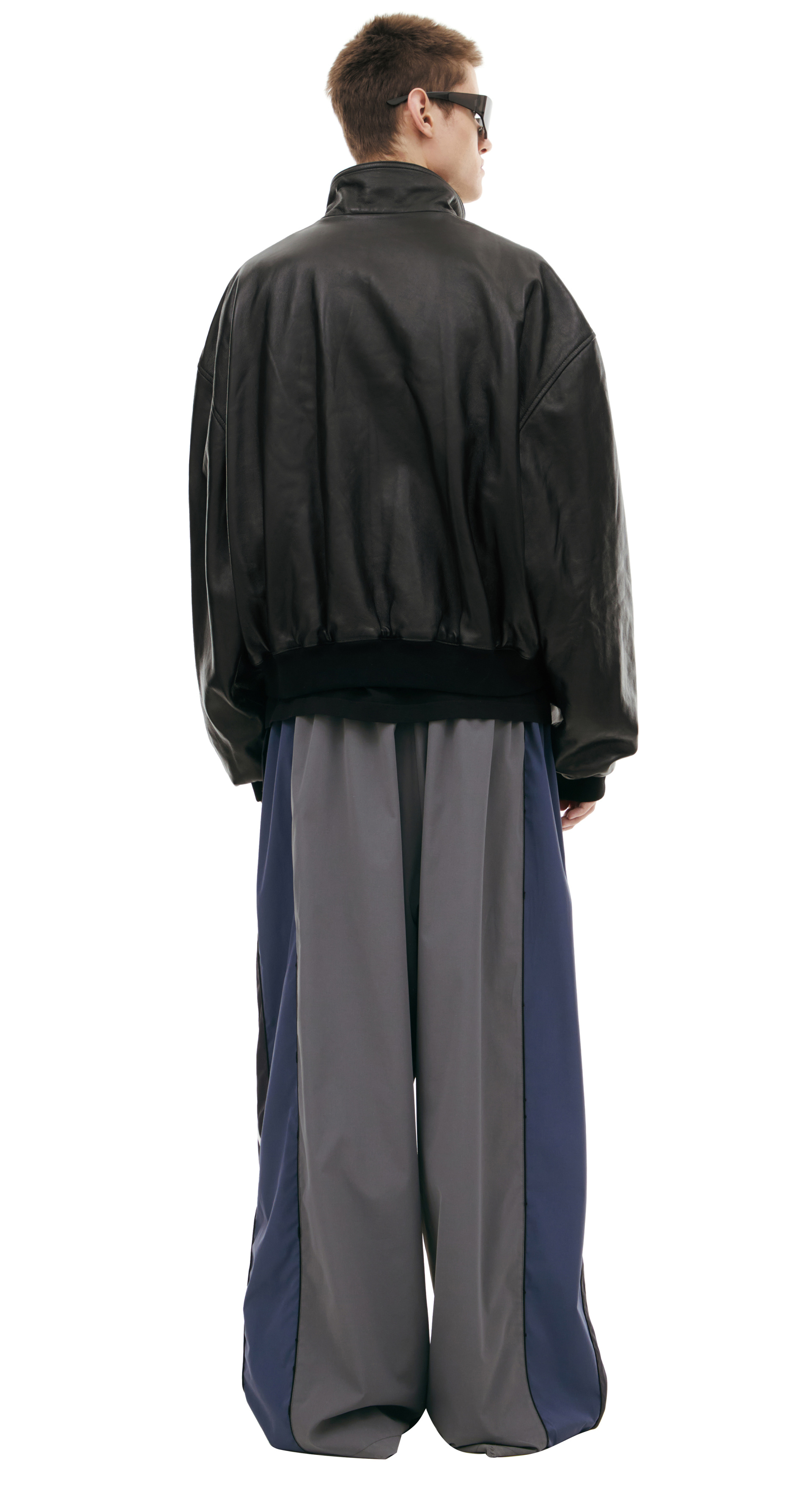 Balenciaga Black leather jacket