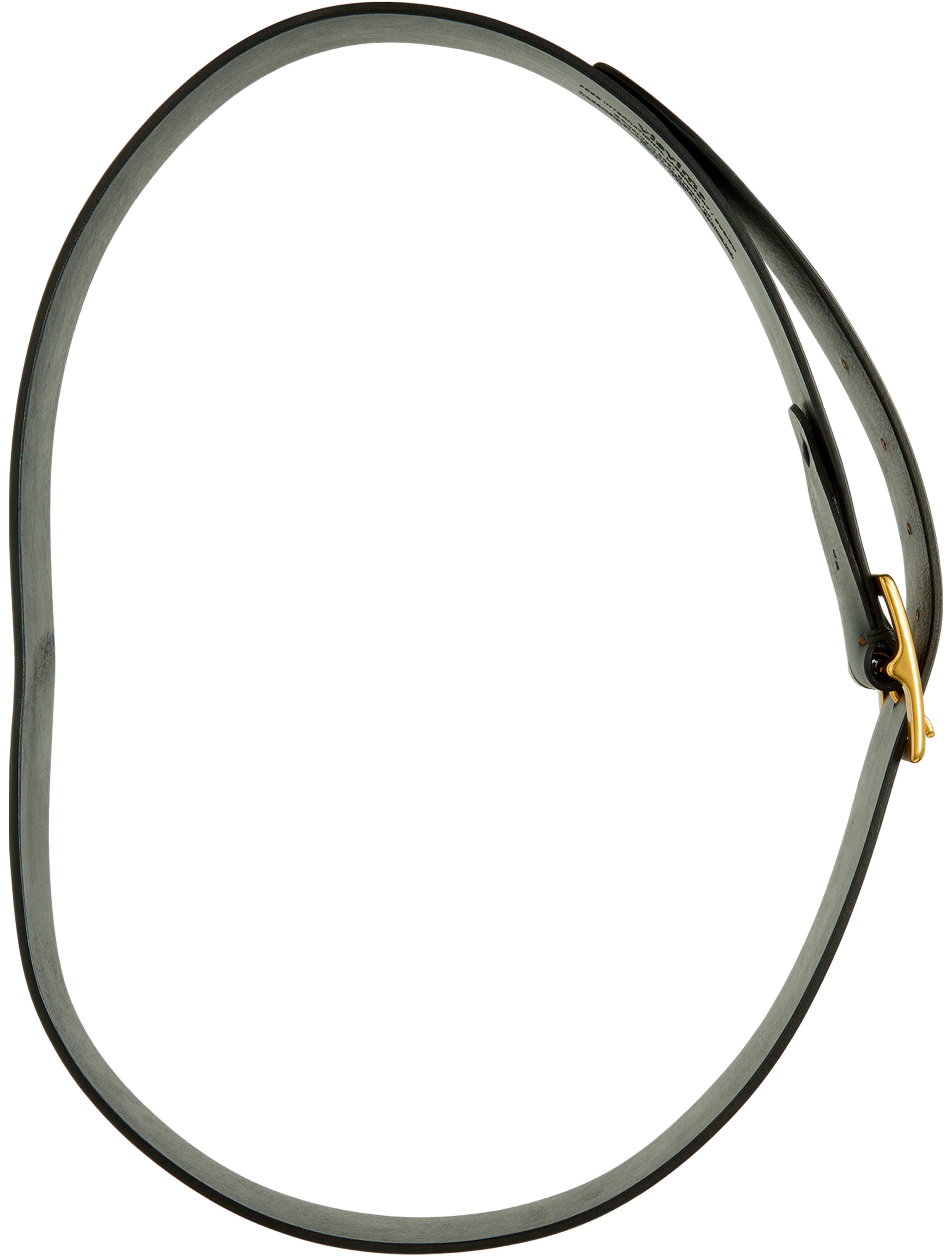visvim Black leather belt