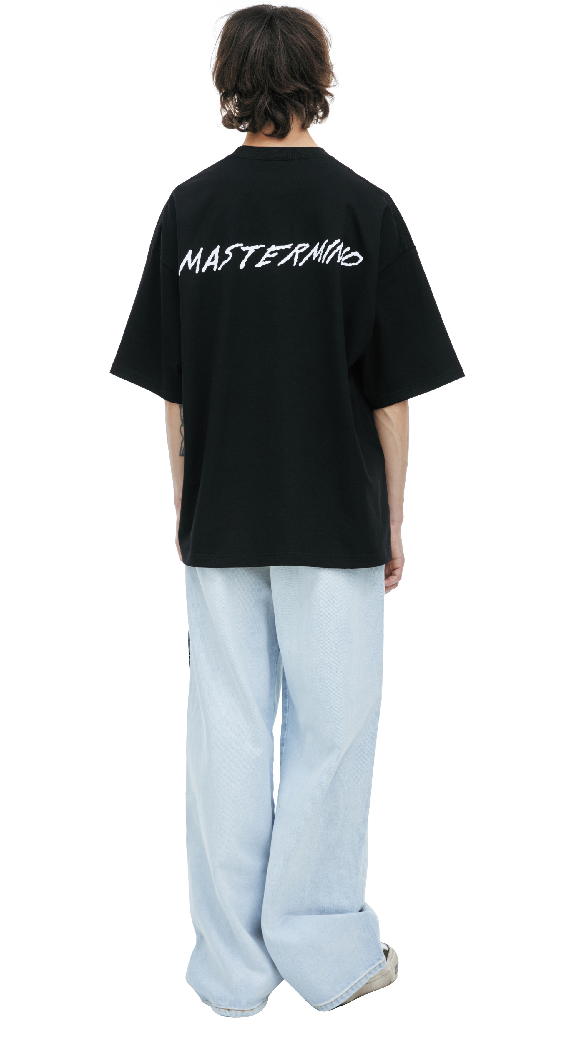 Mastermind WORLD Black print T-shirt