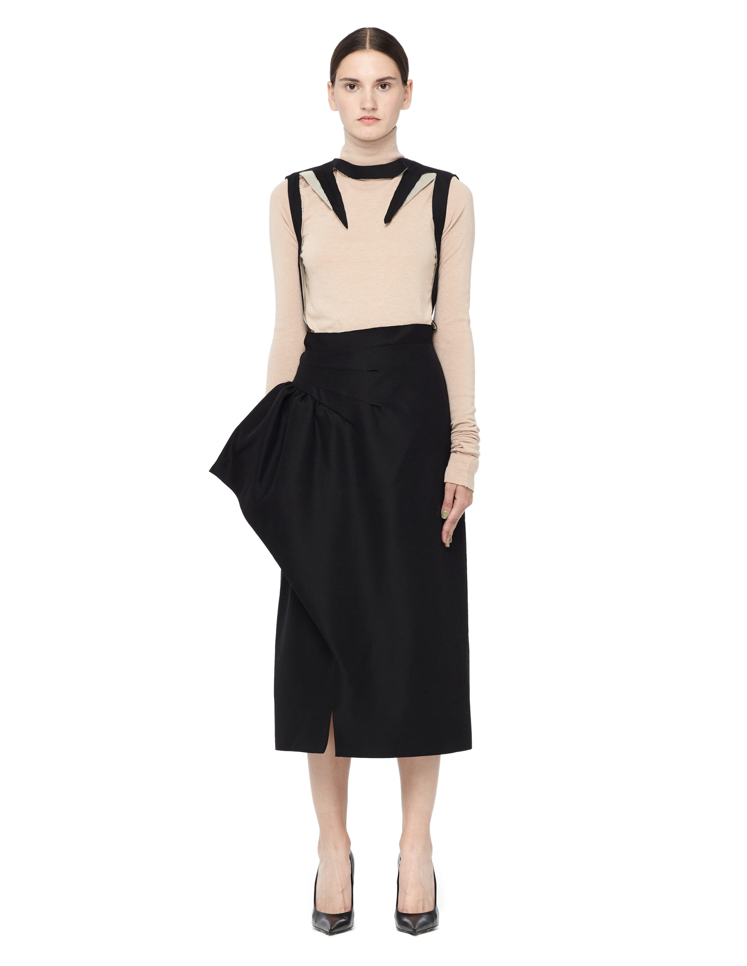 Maison Margiela Apron cutout dress