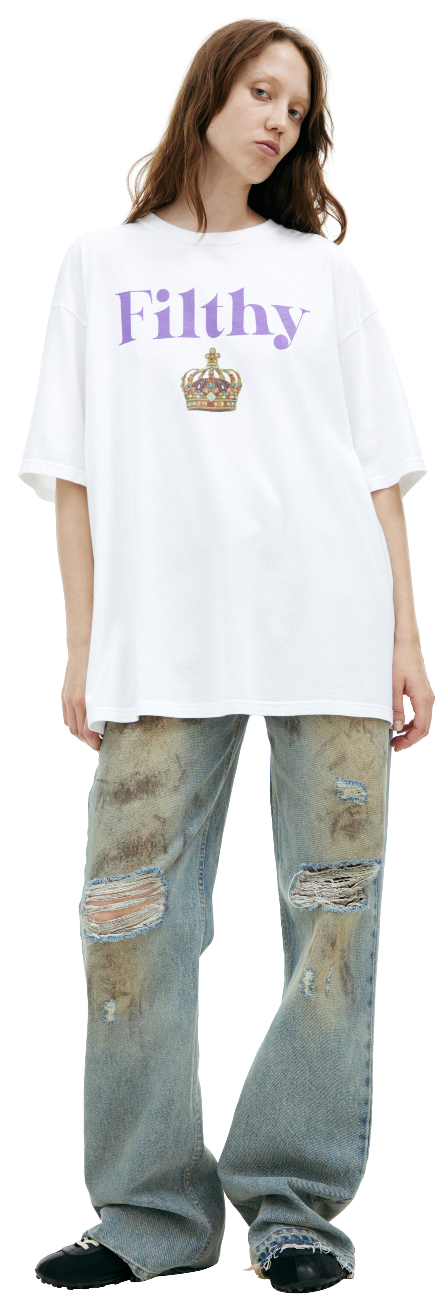 Undercover T-shirt print \'FILTHY\'