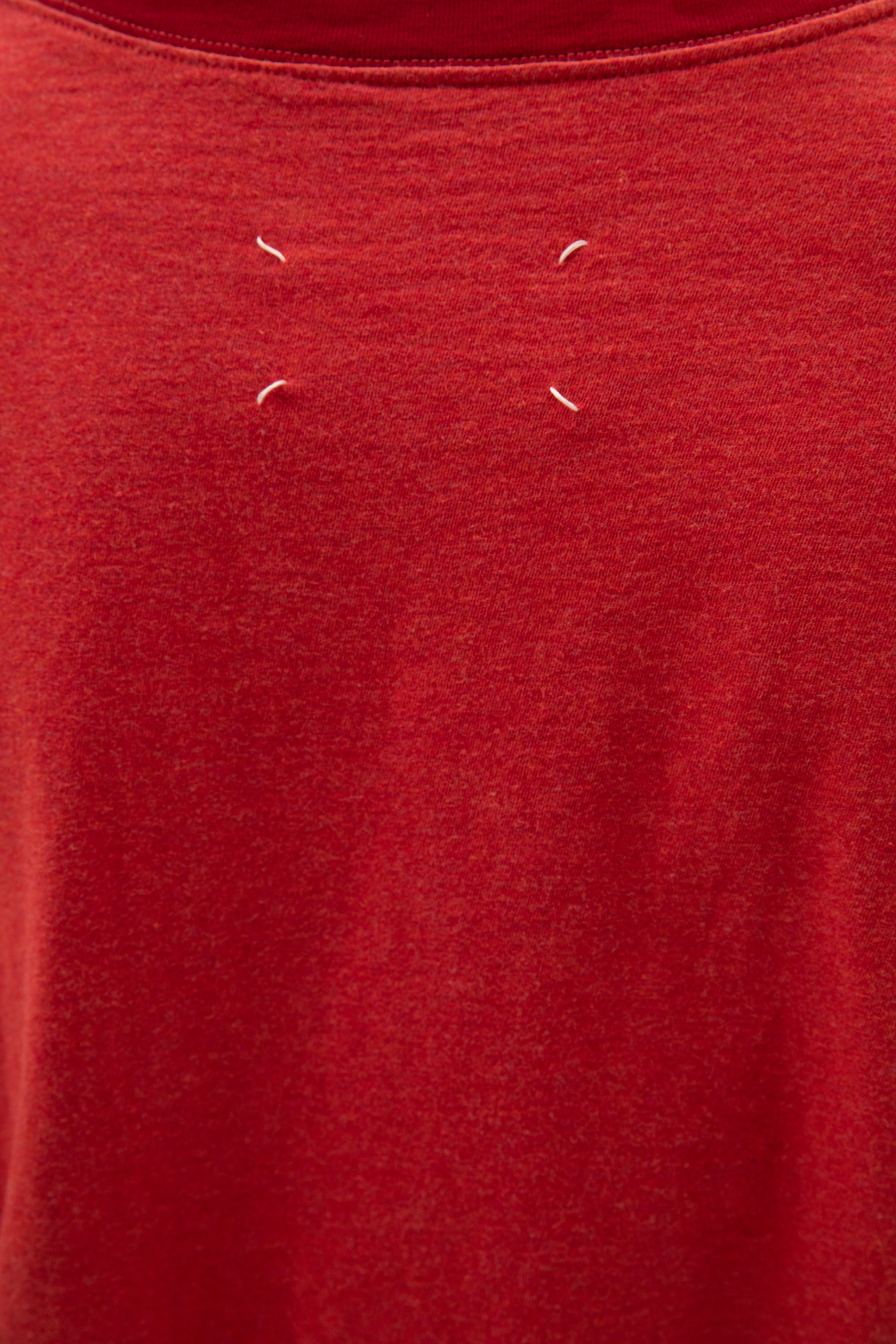 Maison Margiela Red Logo T-Shirt