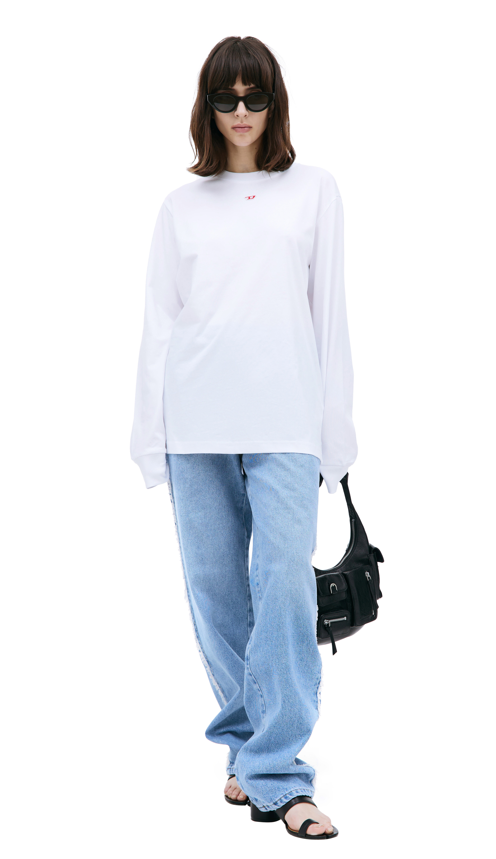 Blumarine Small hobo bag with cargo pockets