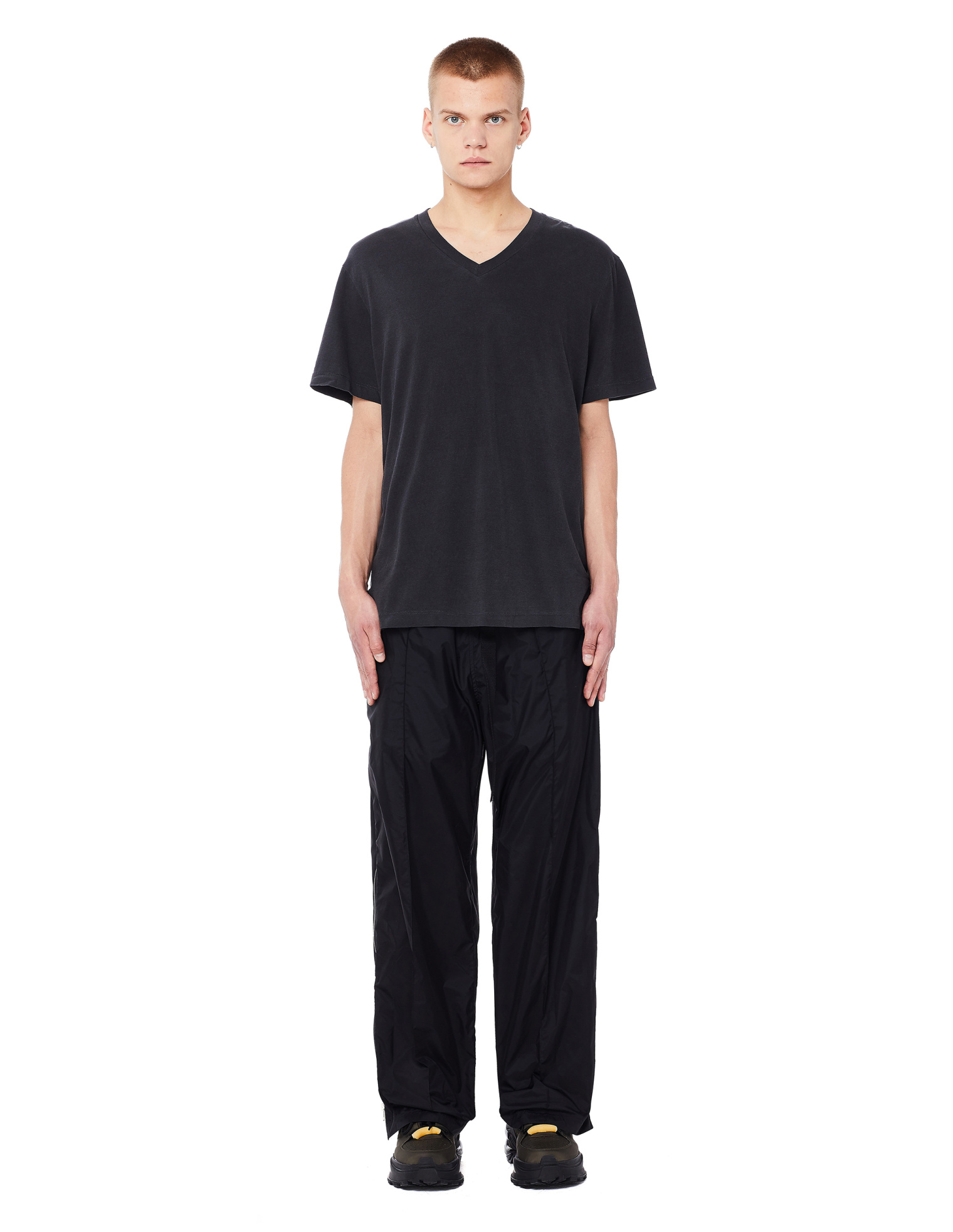 James Perse Dark Grey V-Neck T-Shirt