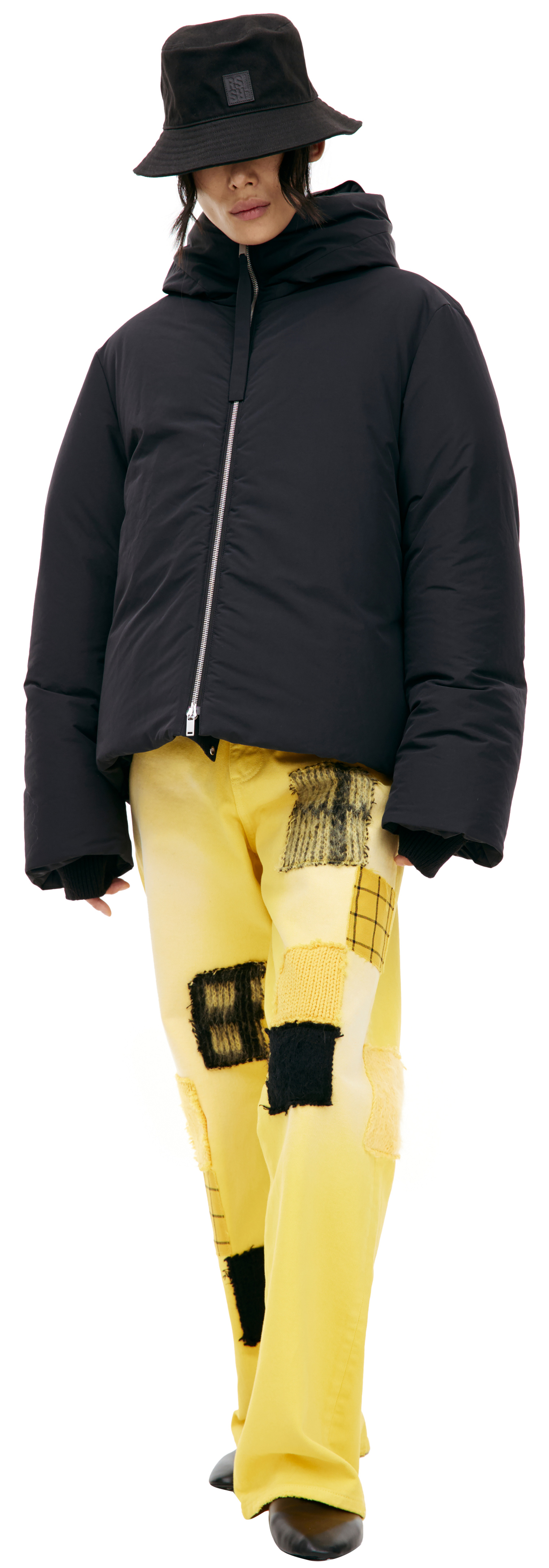 Jil Sander Hooded down jacket