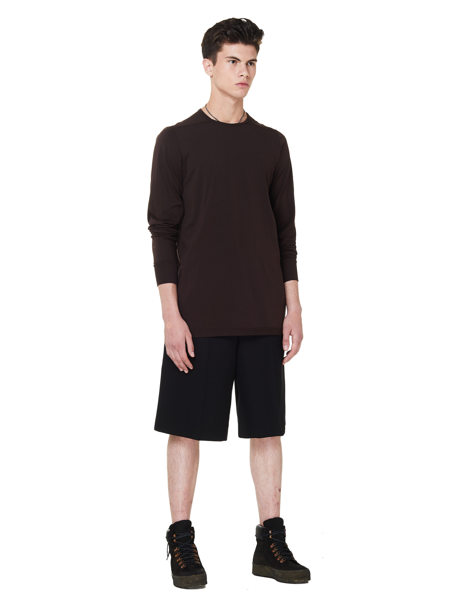 DRKSHDW by Rick Owens Dark Amber Long Sleeve T-Shirt