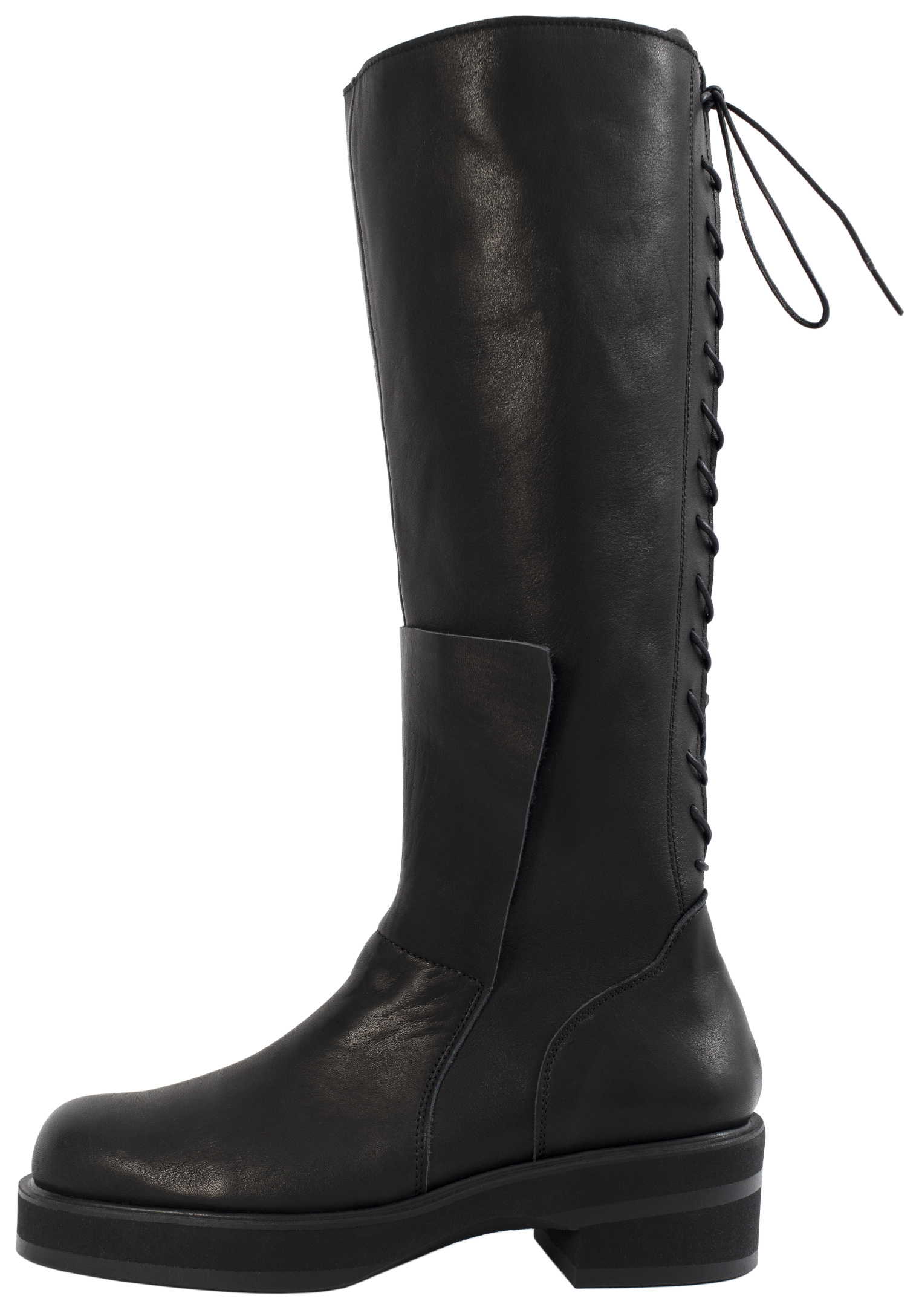 Yohji Yamamoto Black Leather Boots