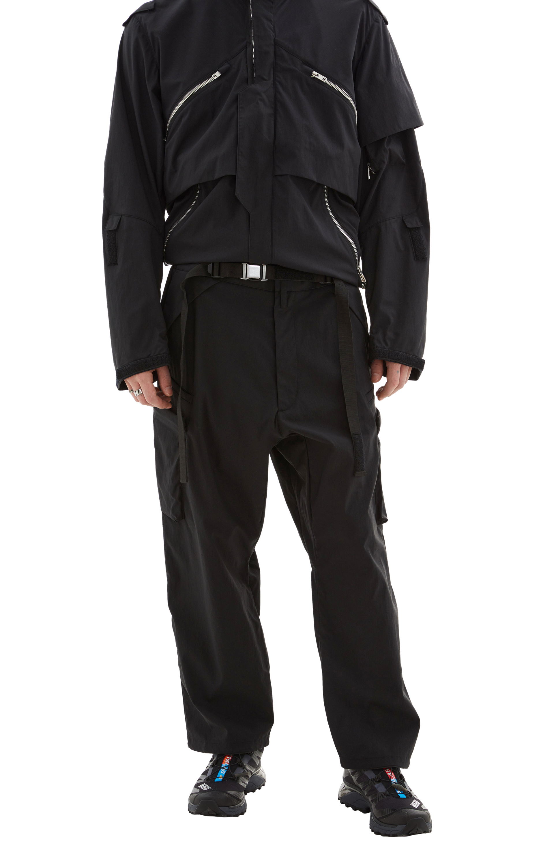 Acronym Black cargo trousers