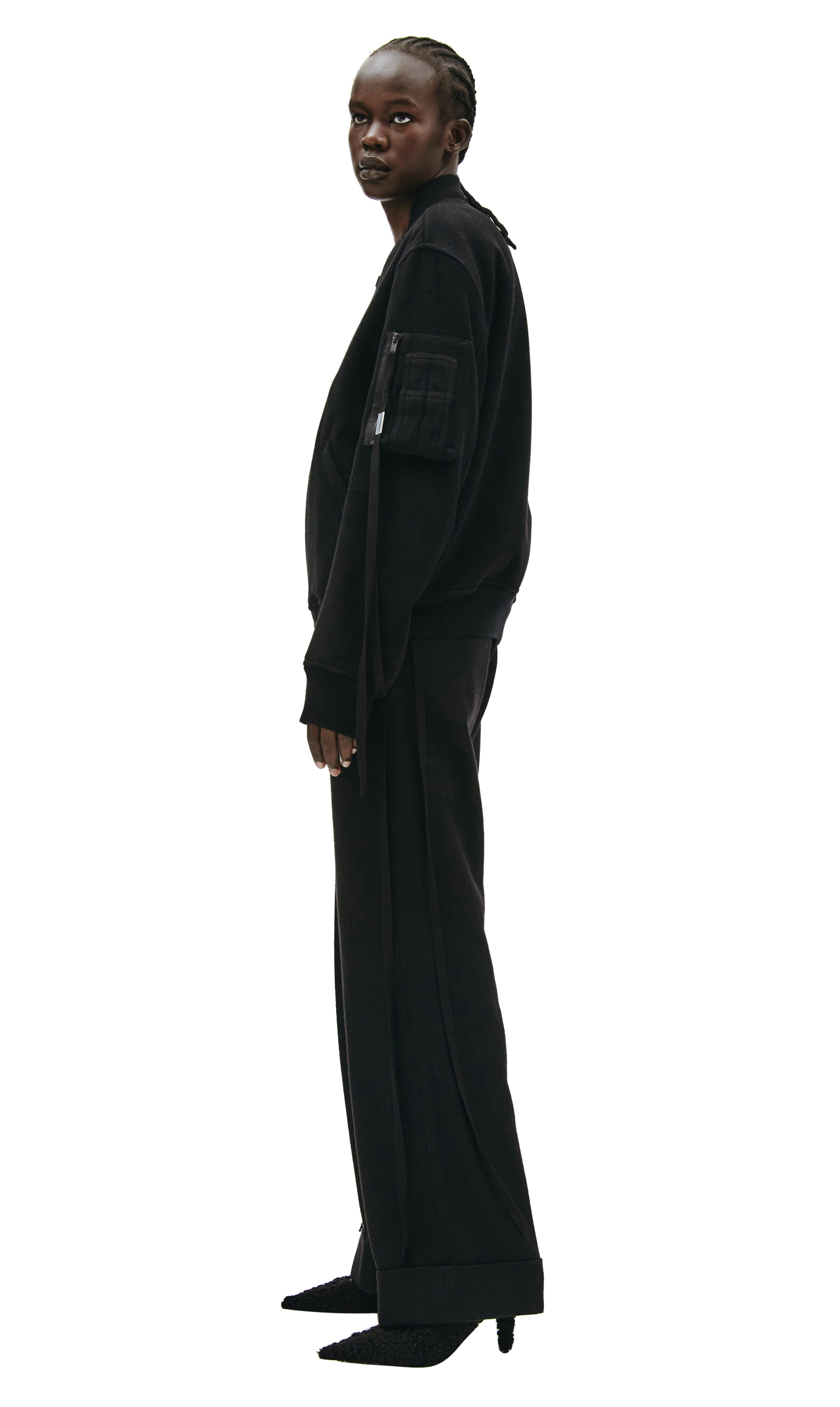 Ann Demeulemeester Andrea Bomber in black