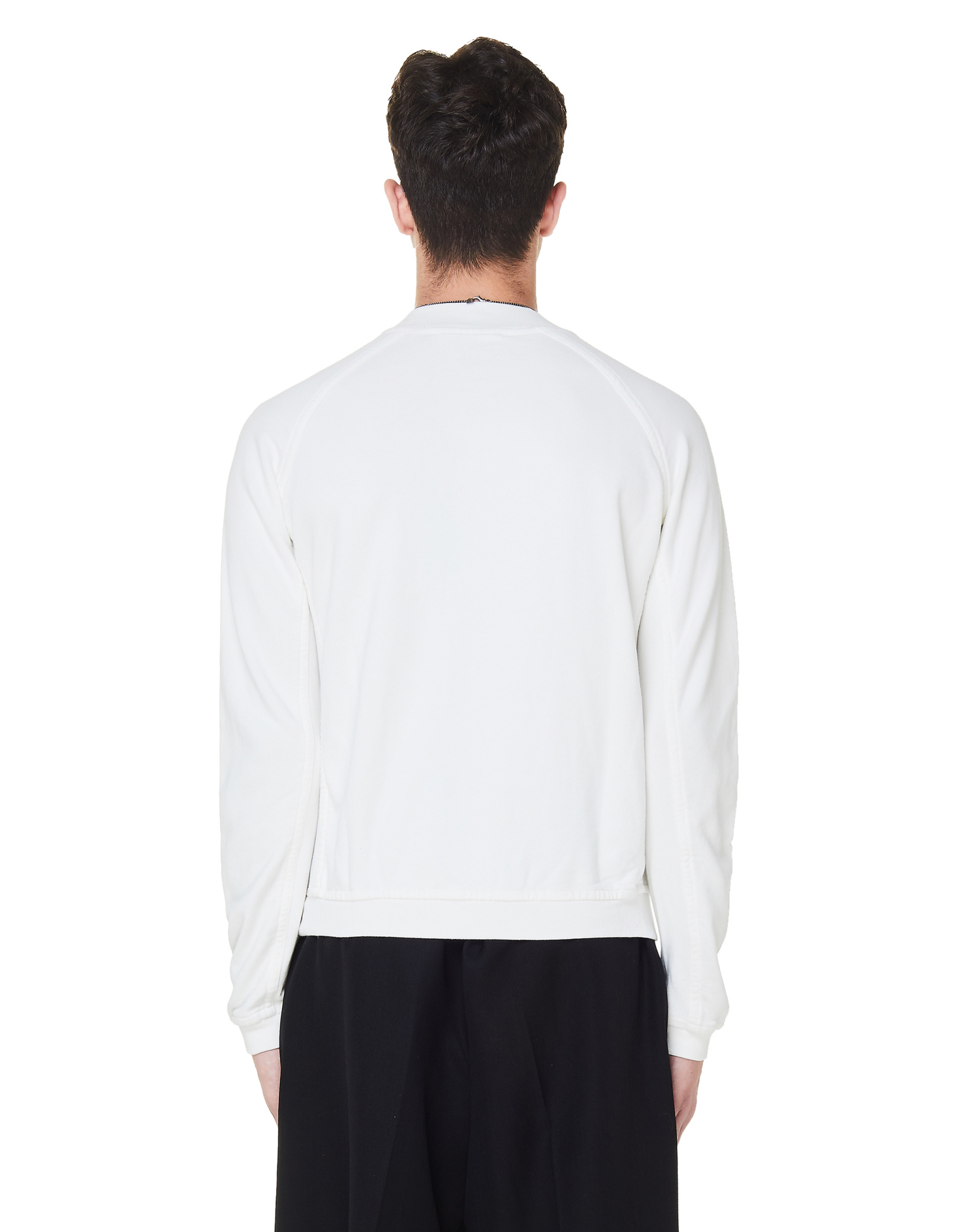 Haider Ackermann White Cotton Sweatshirt