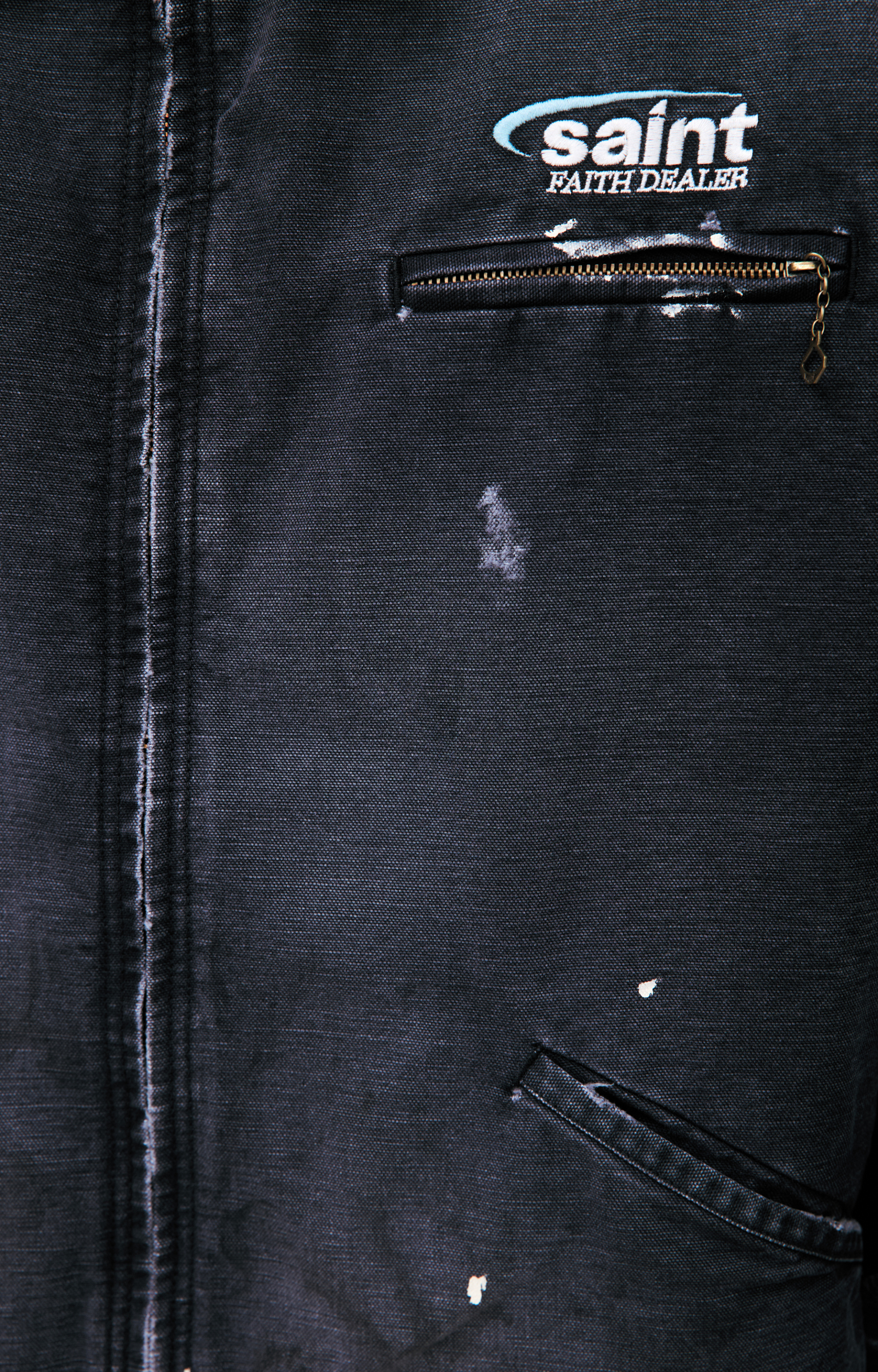 Saint Mxxxxxx Grey denim jacket