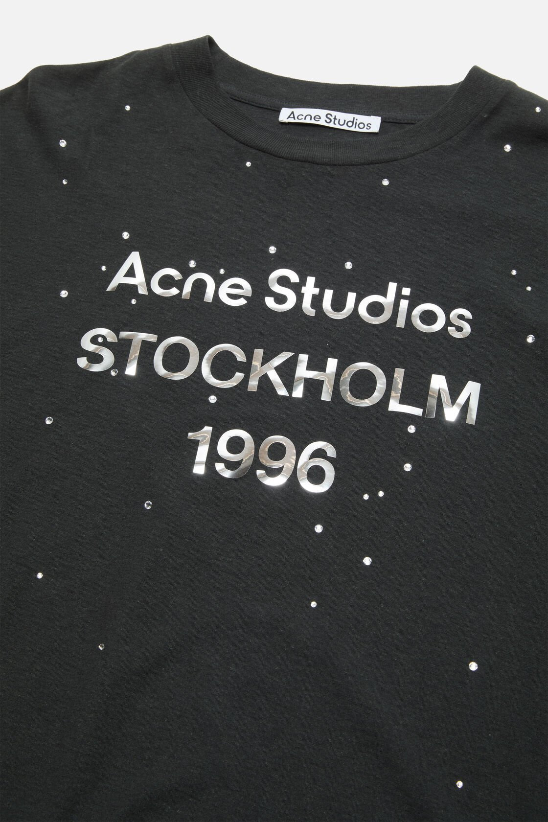 Acne Studios Logo Long Sleeve Crewneck T-Shirt